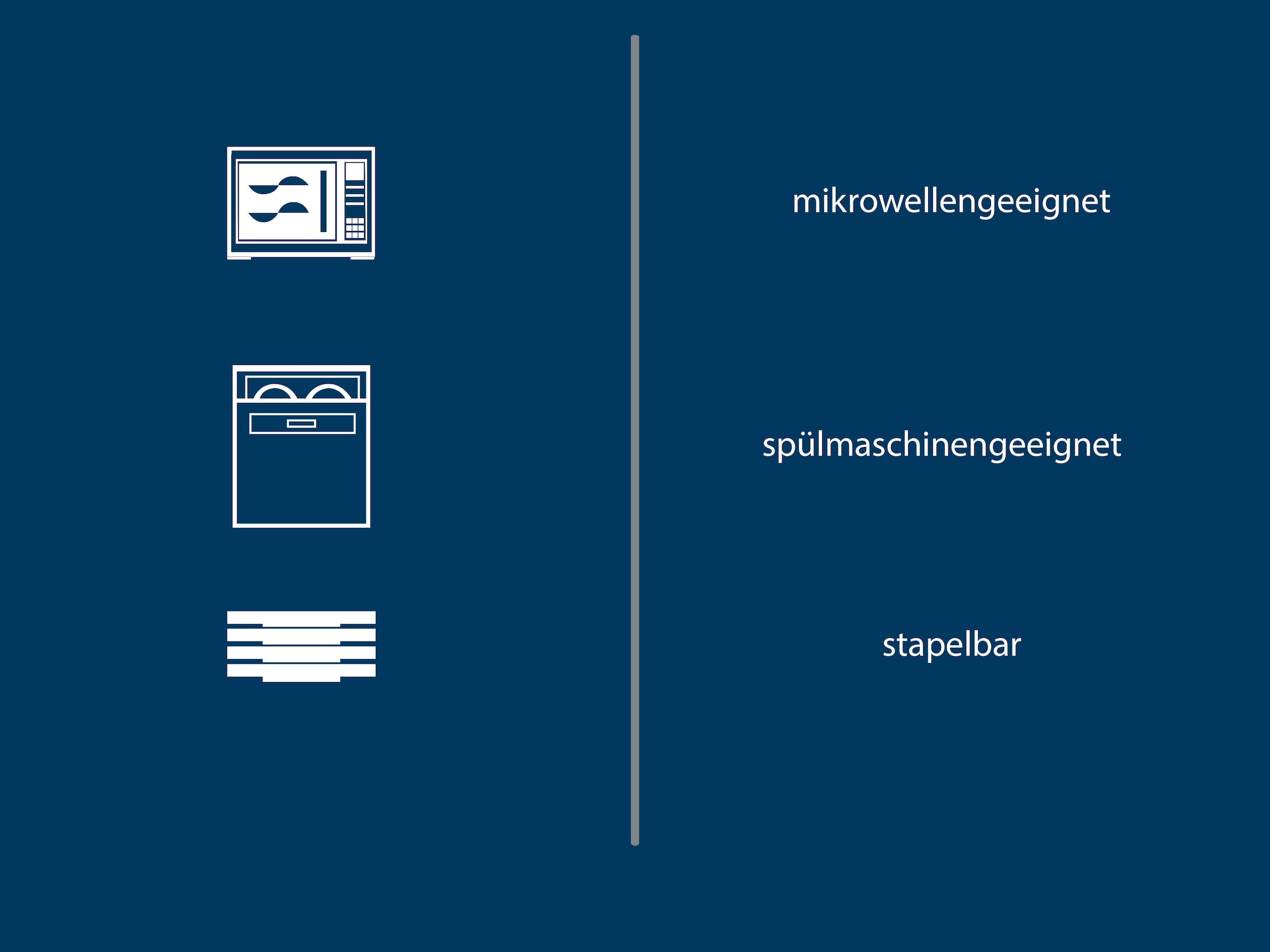my home Tafelservice »Madeline«, (Set, 12 tlg., je 6 Speiseller, Suppenteller), Geschirr, trendige Coupeform, handgemalte, schwarzes Liniendekor