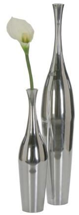 Black Friday ARTRA Dekovase »Aluminiumvase \'Bottle\' M - Hoch, Dekoration« |  BAUR