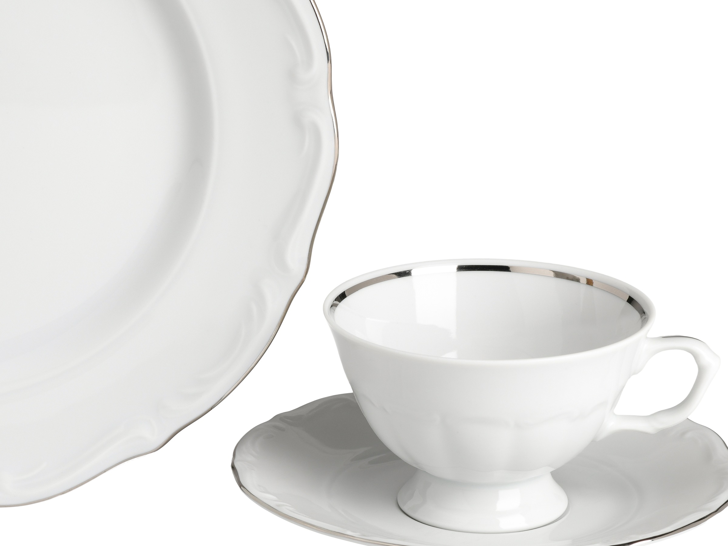 CreaTable Kombiservice »Maria Theresia, Kombi-Service 30-tlg«, (Set, 30 tlg.), Traditionelle Porzellanform