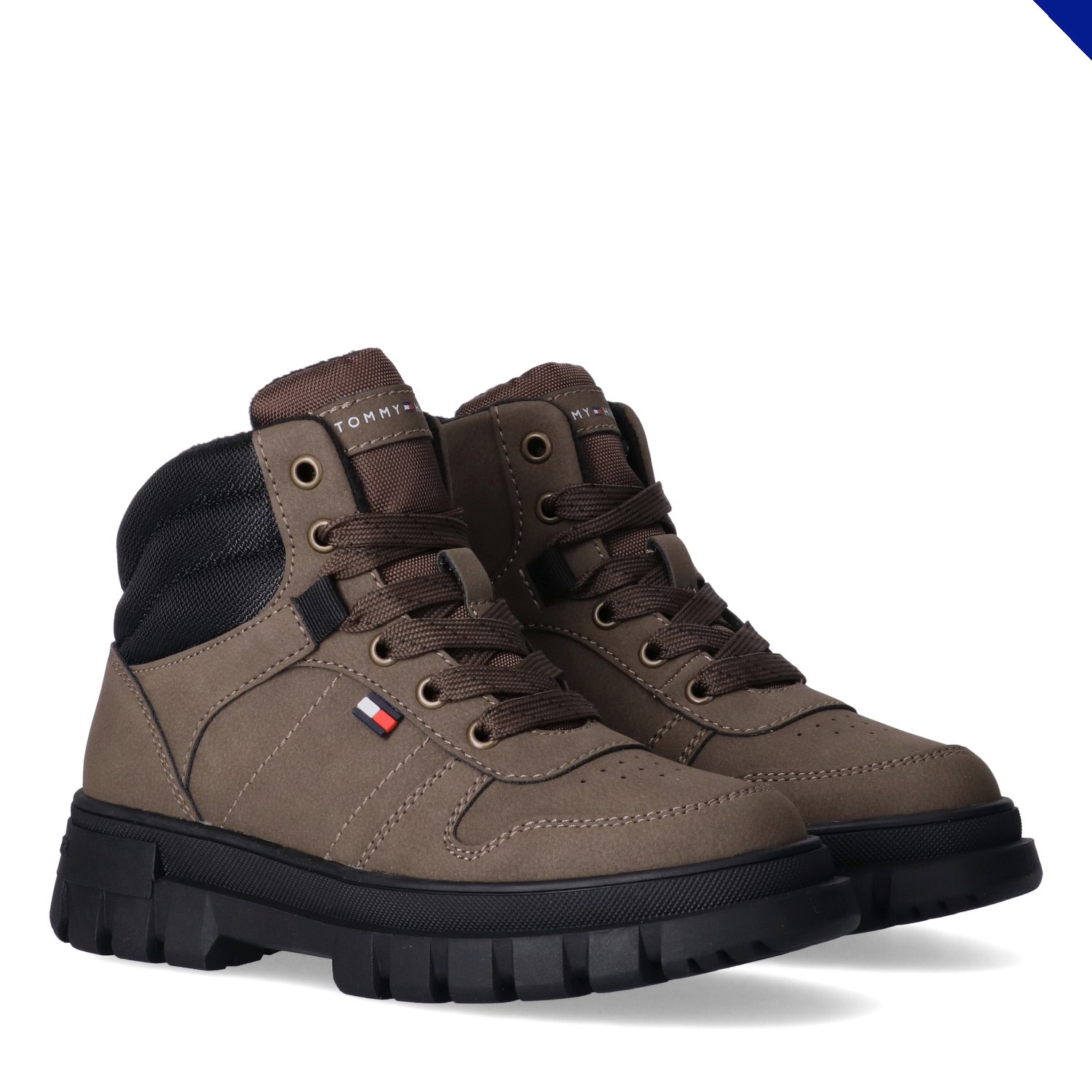 Tommy Hilfiger Schnürboots  Herbstboots, Outdoorboots mit weich gepolstertem Schaftrand