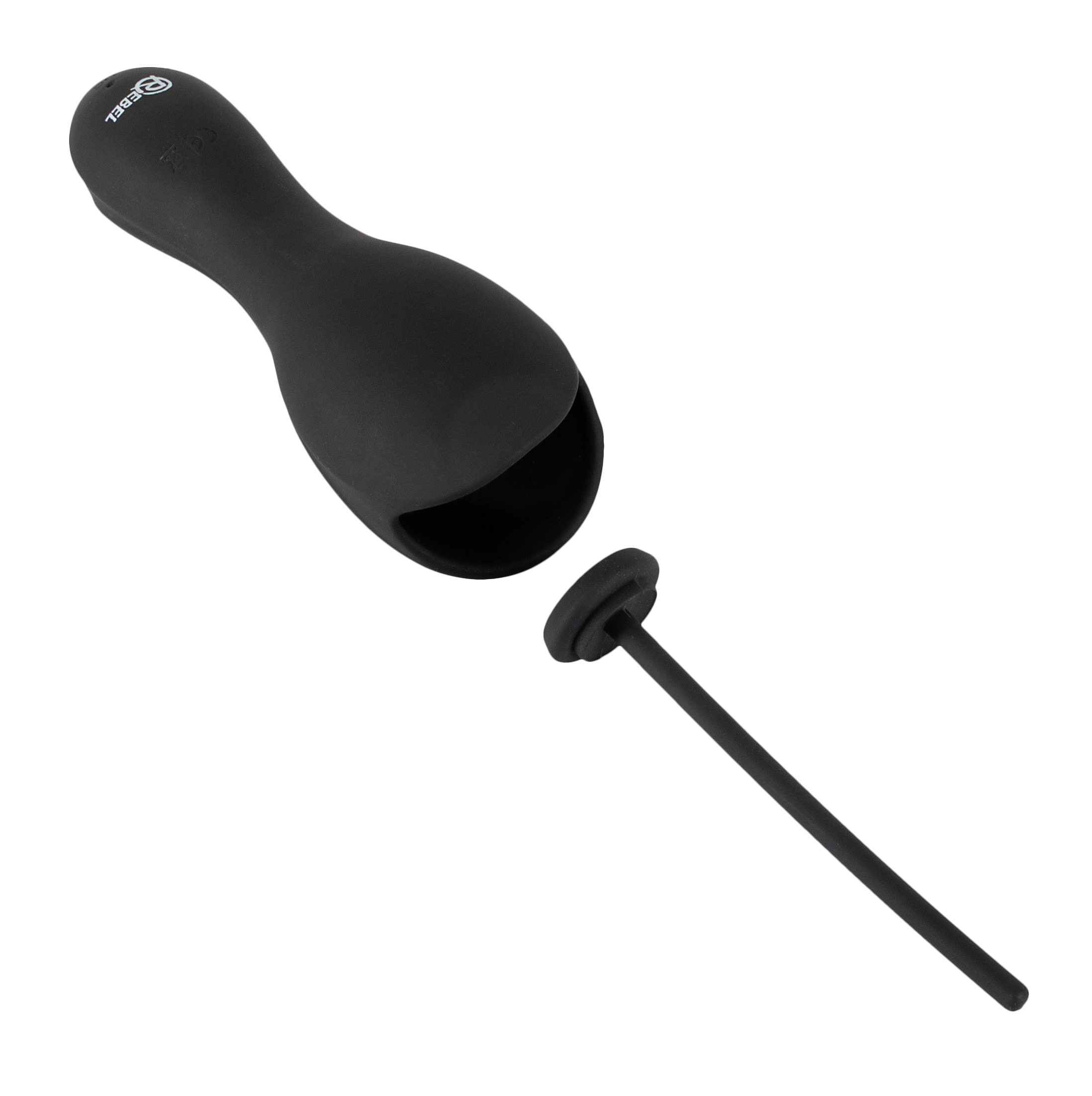 REBEL Masturbator »Masturbator mit Vibration Glans Masturbator with 3 attachable Dilators«