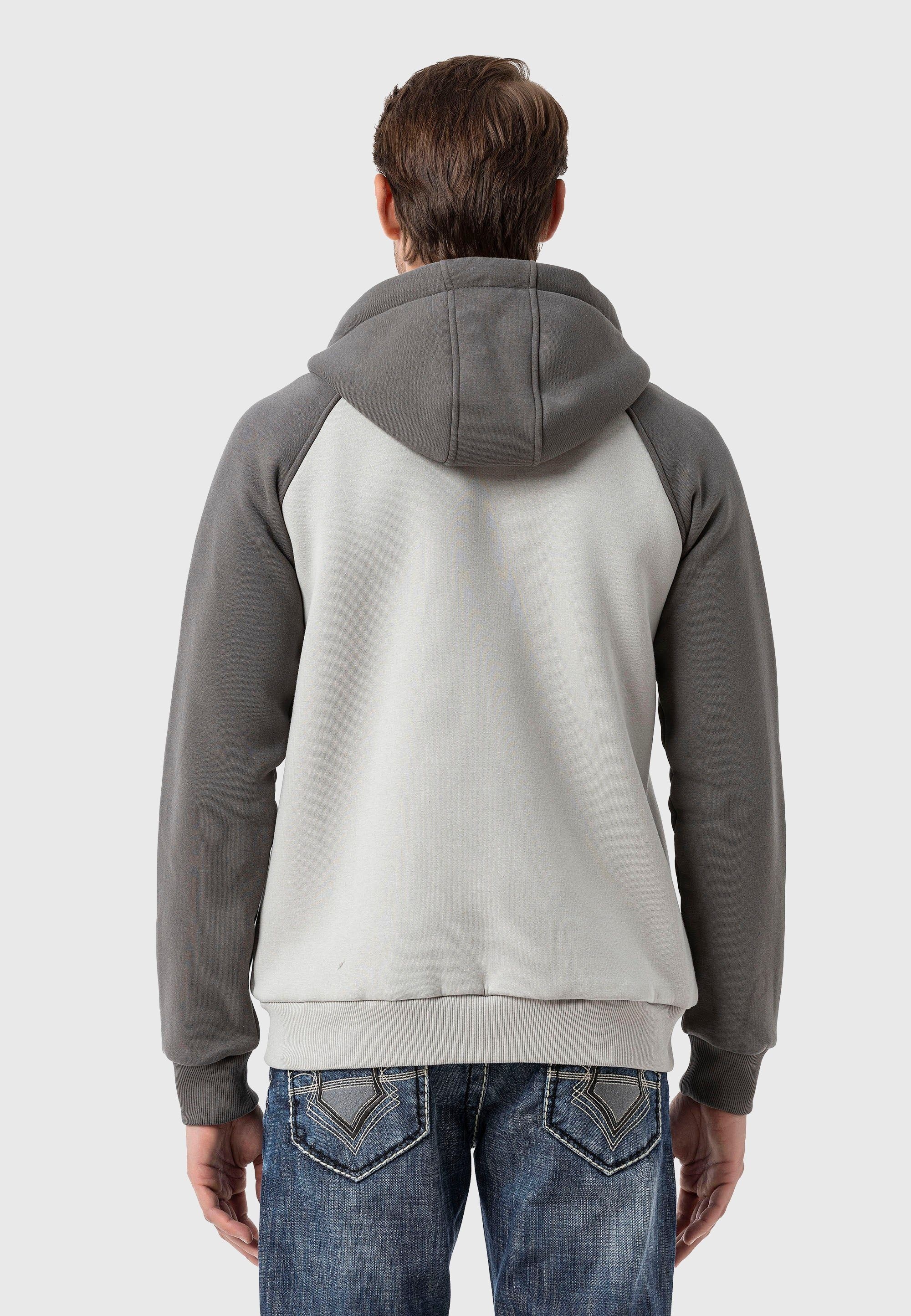 Cipo & Baxx Sweatjacke »Sweatjacken« 1 im 2-Farben-Design