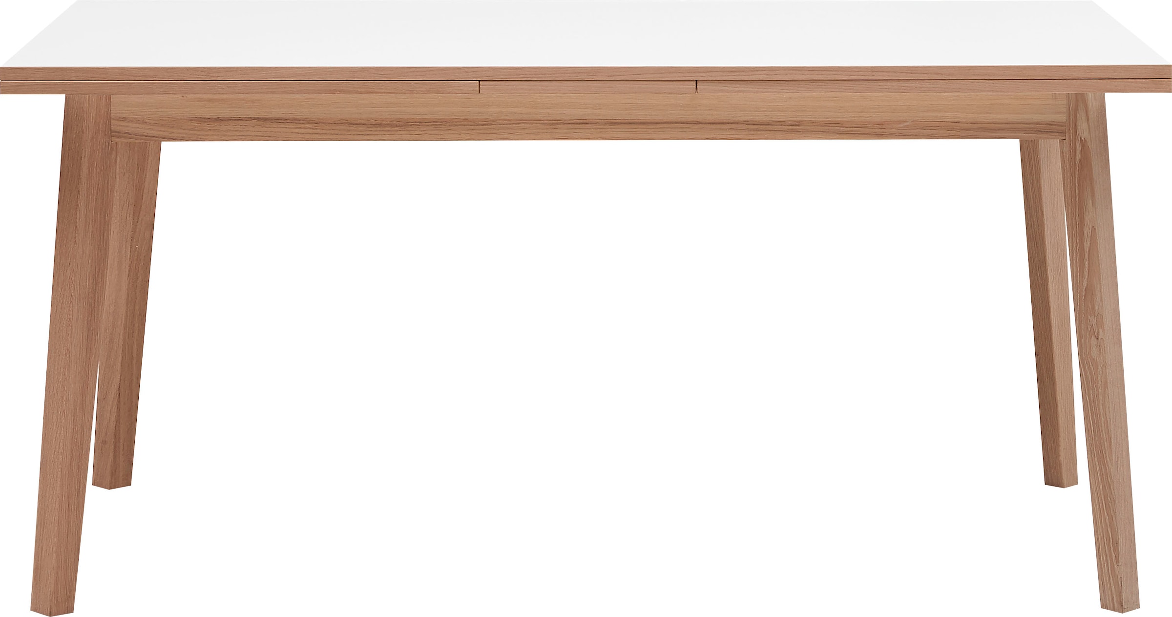 Hammel Furniture Esstisch "Basic Single, schnell innenliegende Einlegeplatten ausziehbar,", 120(220)x80 cm, Melamin / Ma