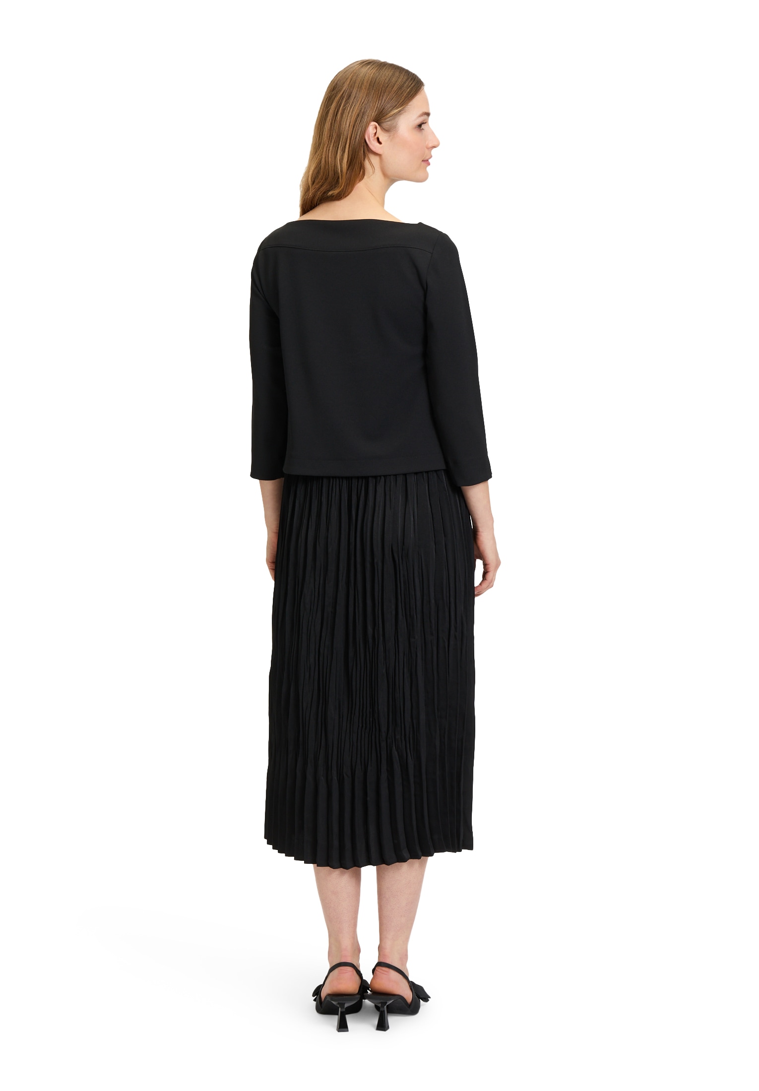 Betty Barclay Jerseykleid »Betty Barclay Jerseykleid mit Plissee«, Form