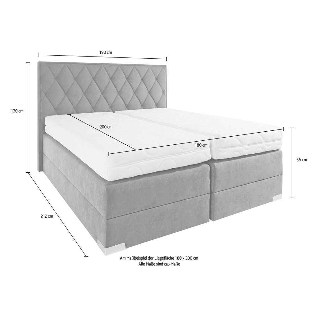 Westfalia Schlafkomfort Boxspringbett