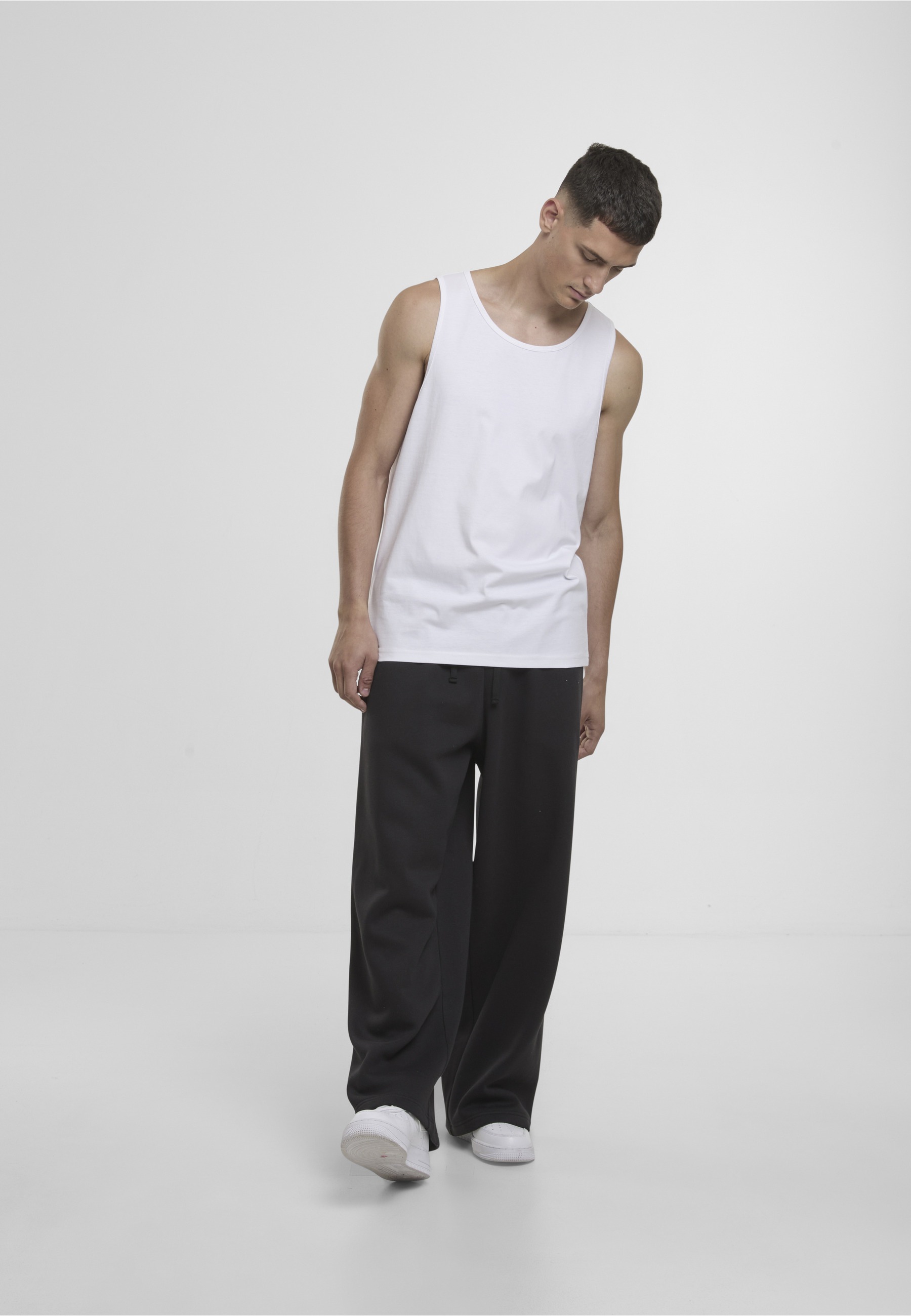 URBAN CLASSICS Tanktop »Urban Classics Jersey Loose Tank 2-Pack« 1 Stk.