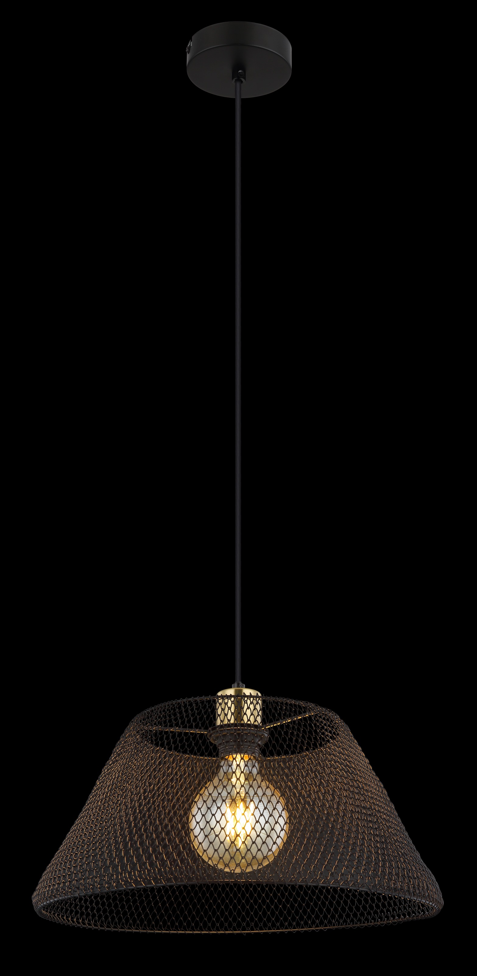 GLOBO LIGHTING Hängeleuchte »BAKU«, Leuchtmittel E27 | ohne Leuchtmittel, Hängelampe/Pendelleuchte/Esszimmer/Wohnzimmer/Esstisch