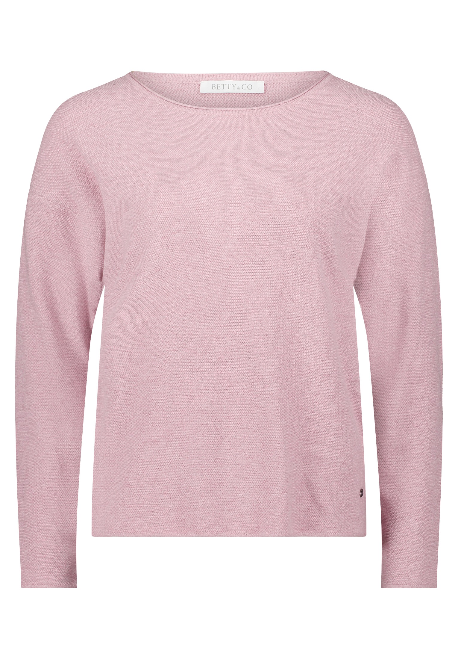 Betty&Co Strickpullover "Damen Strickpullover mit Rundhalsausschnitt" 1 Stk günstig online kaufen