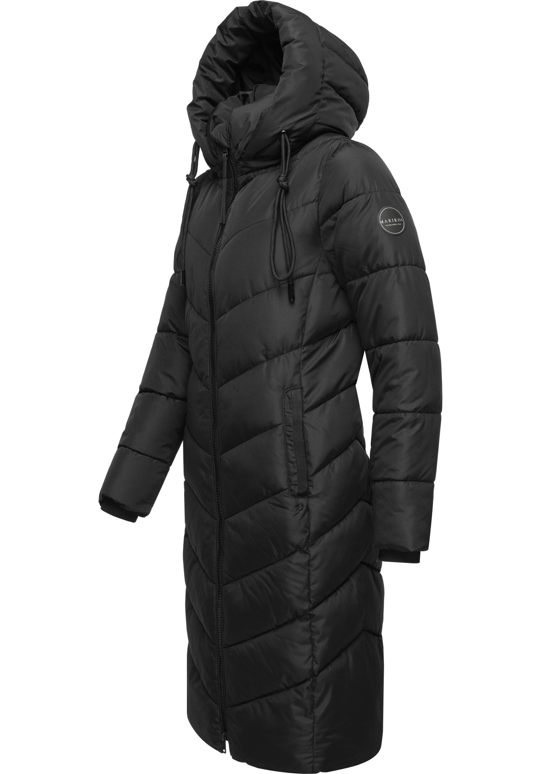 Marikoo Steppmantel »Sahnekatzii XIV-1« Wintermantel mit kuschlig warm wattiertem Kragen