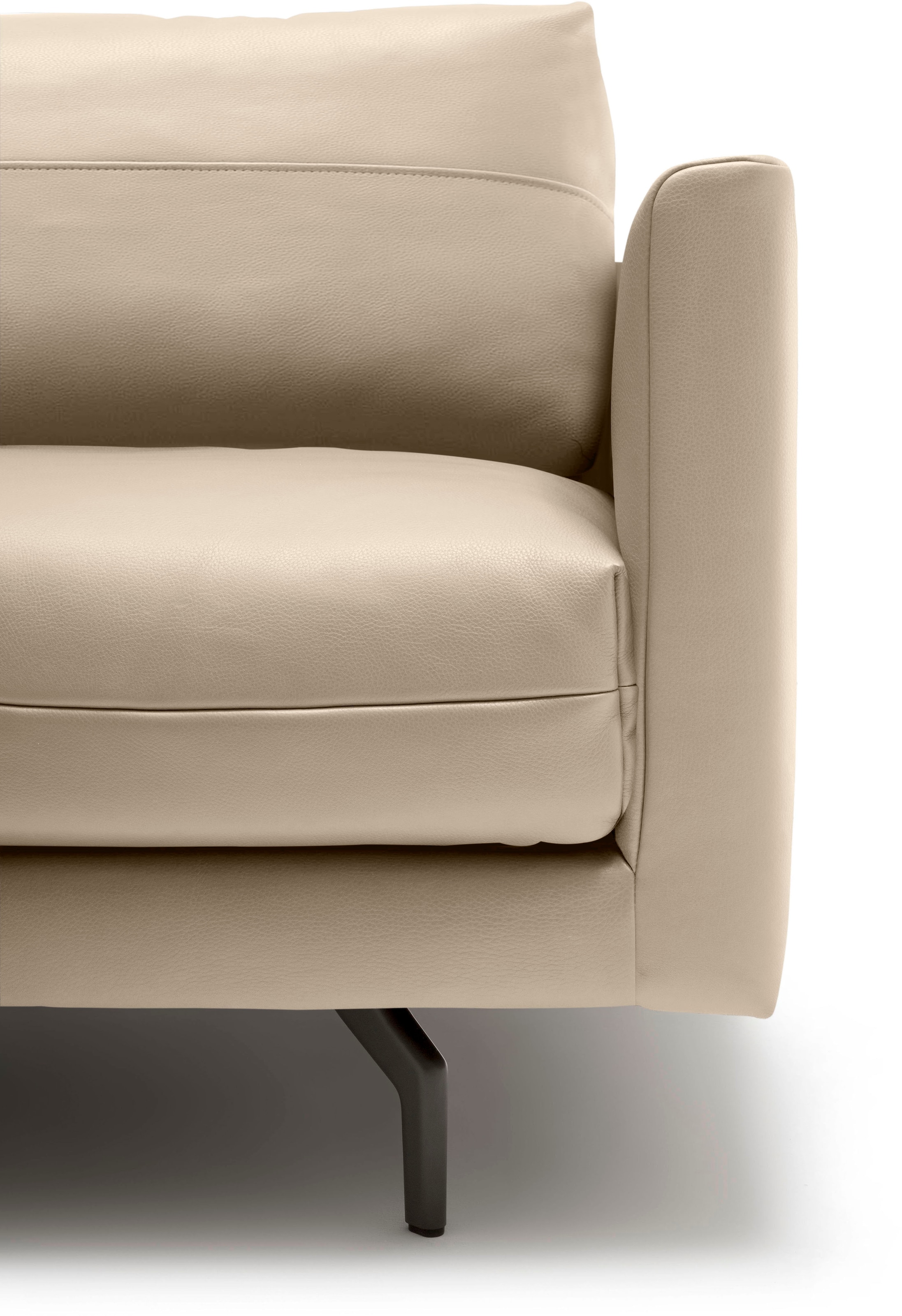 Creation BY ROLF BENZ Ecksofa »CR.414, Designecksofa, Polsterecke, L-Form«, wahlweise aus feinstem Rindsleder oder hochwertigem Chenille