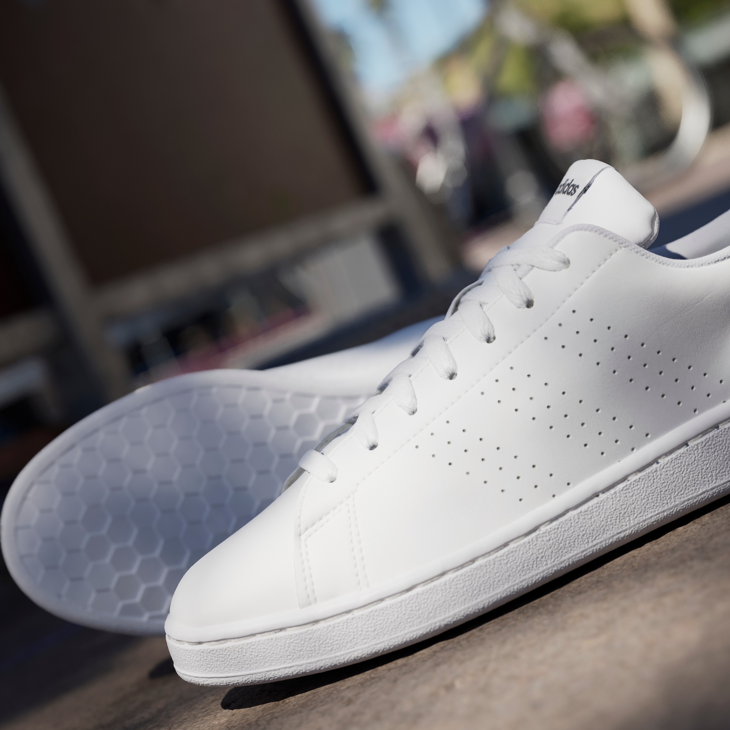 adidas Sportswear Sneaker »ADVANTAGE«, Design auf den Spuren des adidas Stan Smith