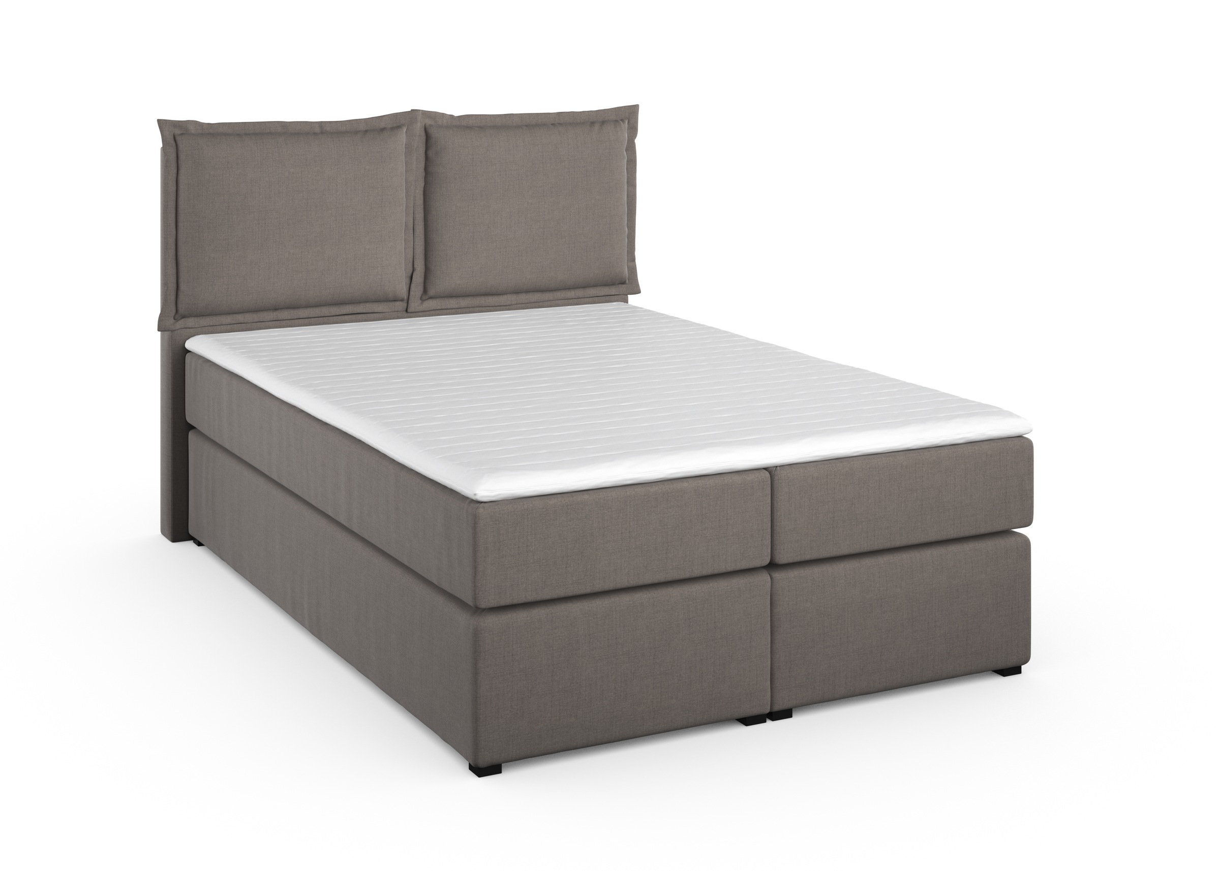 Thumbnail - Home affaire Boxspringbett "Lysann", 5fach verstellbares Kopfteil, in 4 Breiten, 3 Matratzenarten