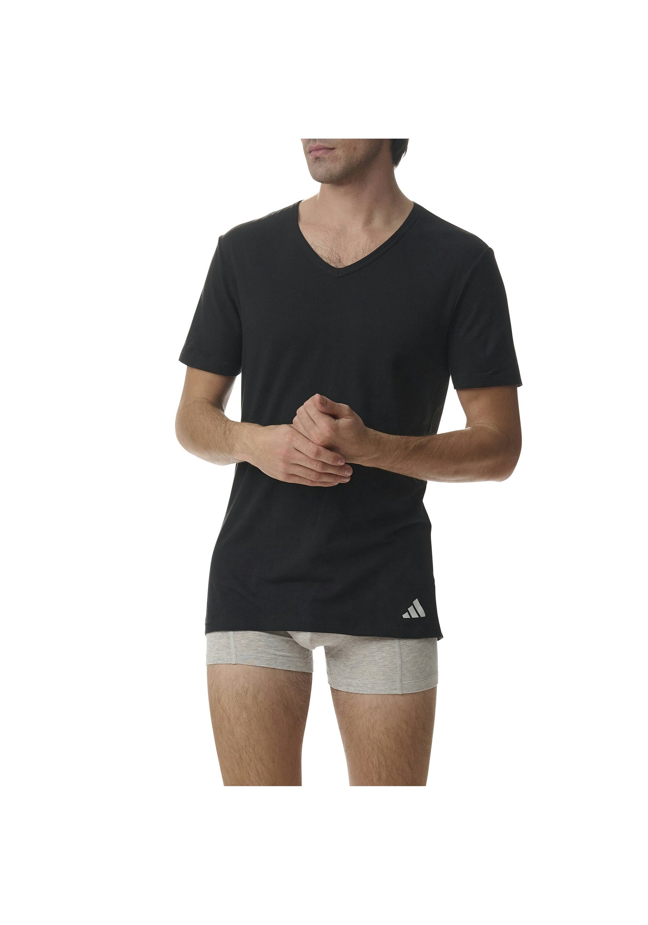 adidas Originals T-Shirt »T-Shirt V-Neck Shirt Active Flex Cotton 2er Pack«