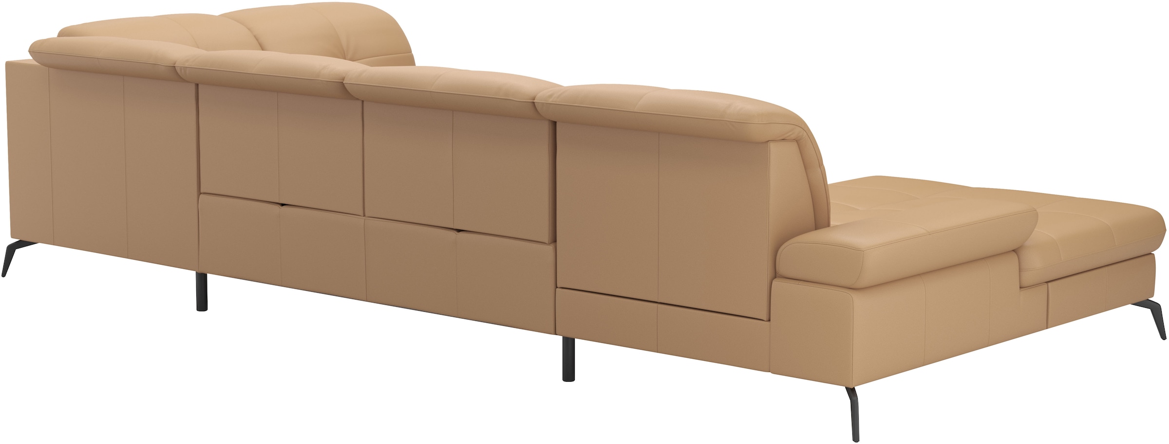 sit&more Wohnlandschaft »Amica, U-Form, inkl. Sitztiefenverstellung und Armteilverstellung«, wahlweise mit Kopfteilverstellung, Bettfunktion und Bettkasten