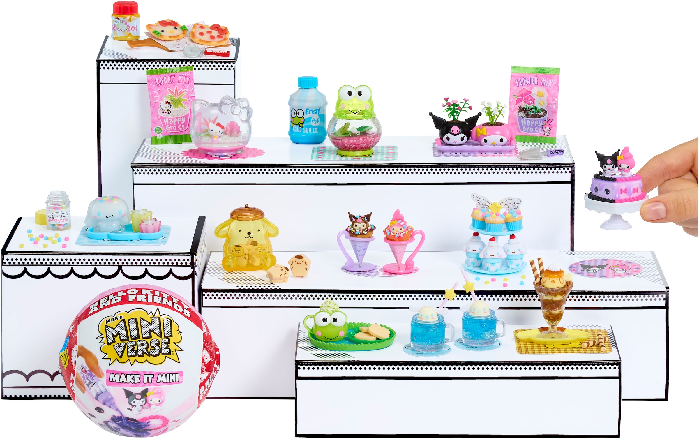 MGA ENTERTAINMENT Kreativset »MGA's Miniverse - Make It Mini SANRIO Series 2 Asst«, sortiere Lieferung
