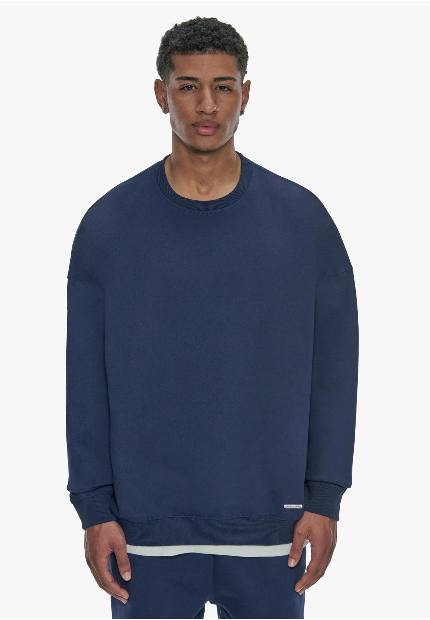 Dropsize Rundhalspullover »Dropsize Herren Super Heavy Blank Sweater«, (1 tlg.)