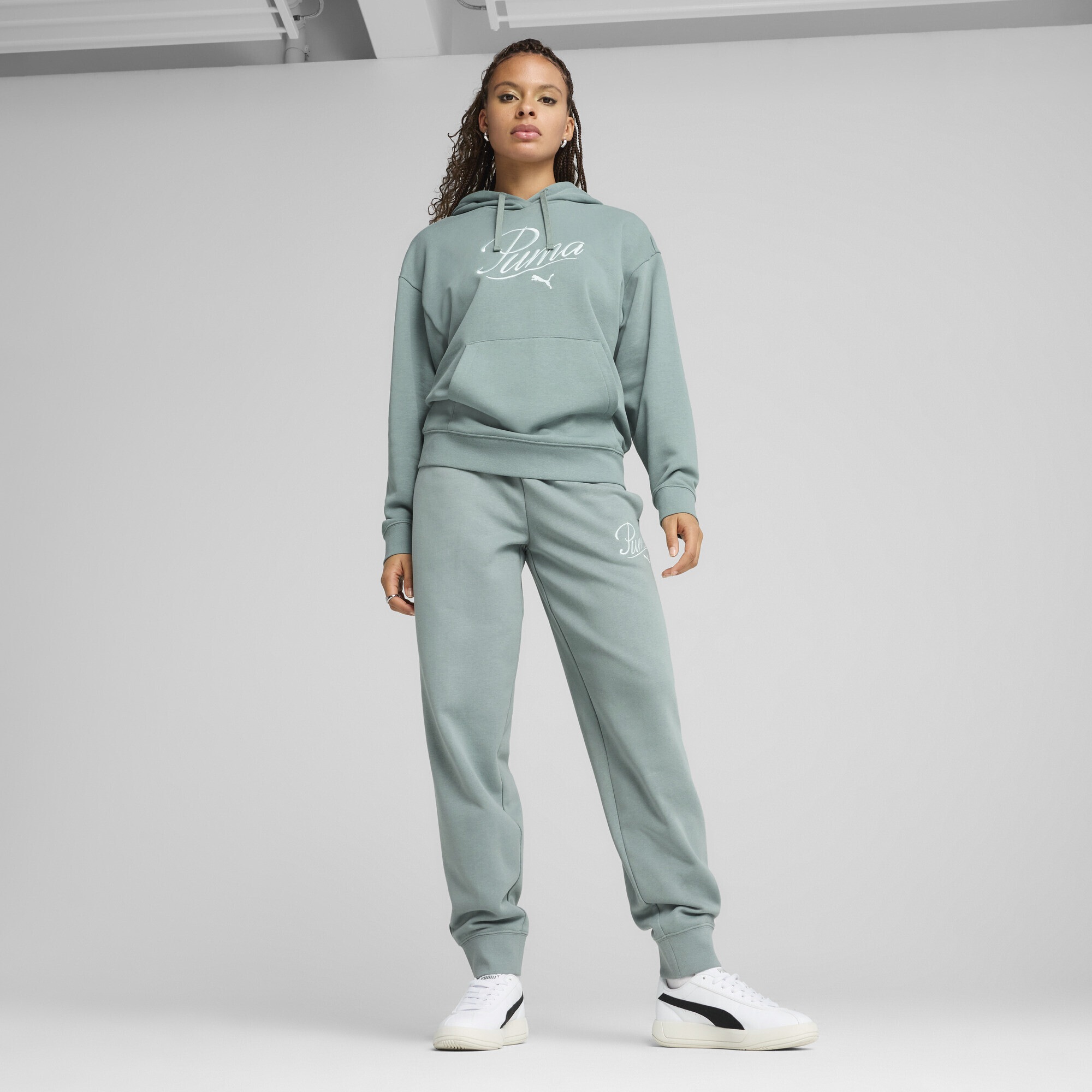 PUMA Hoodie »ESS SCRIPT Comfort Hoodie Damen«
