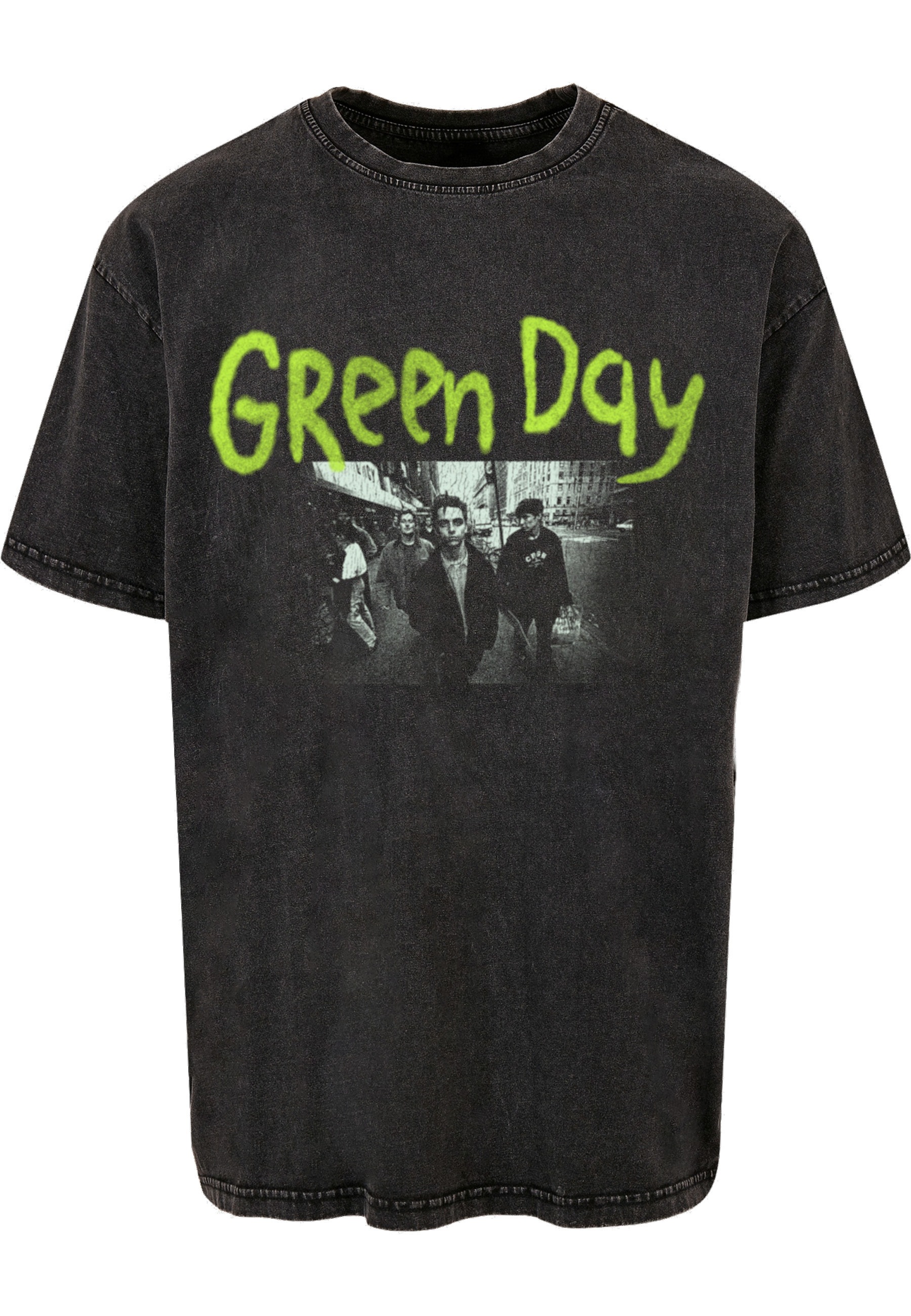 Merchcode T-Shirt "Merchcode Green Day Dookie Anniversary Oversize Acid Tee" 1 Stk.