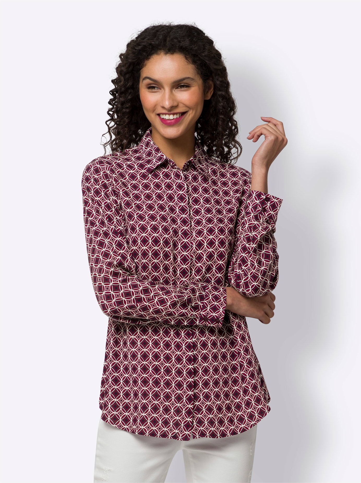 heine Druckbluse