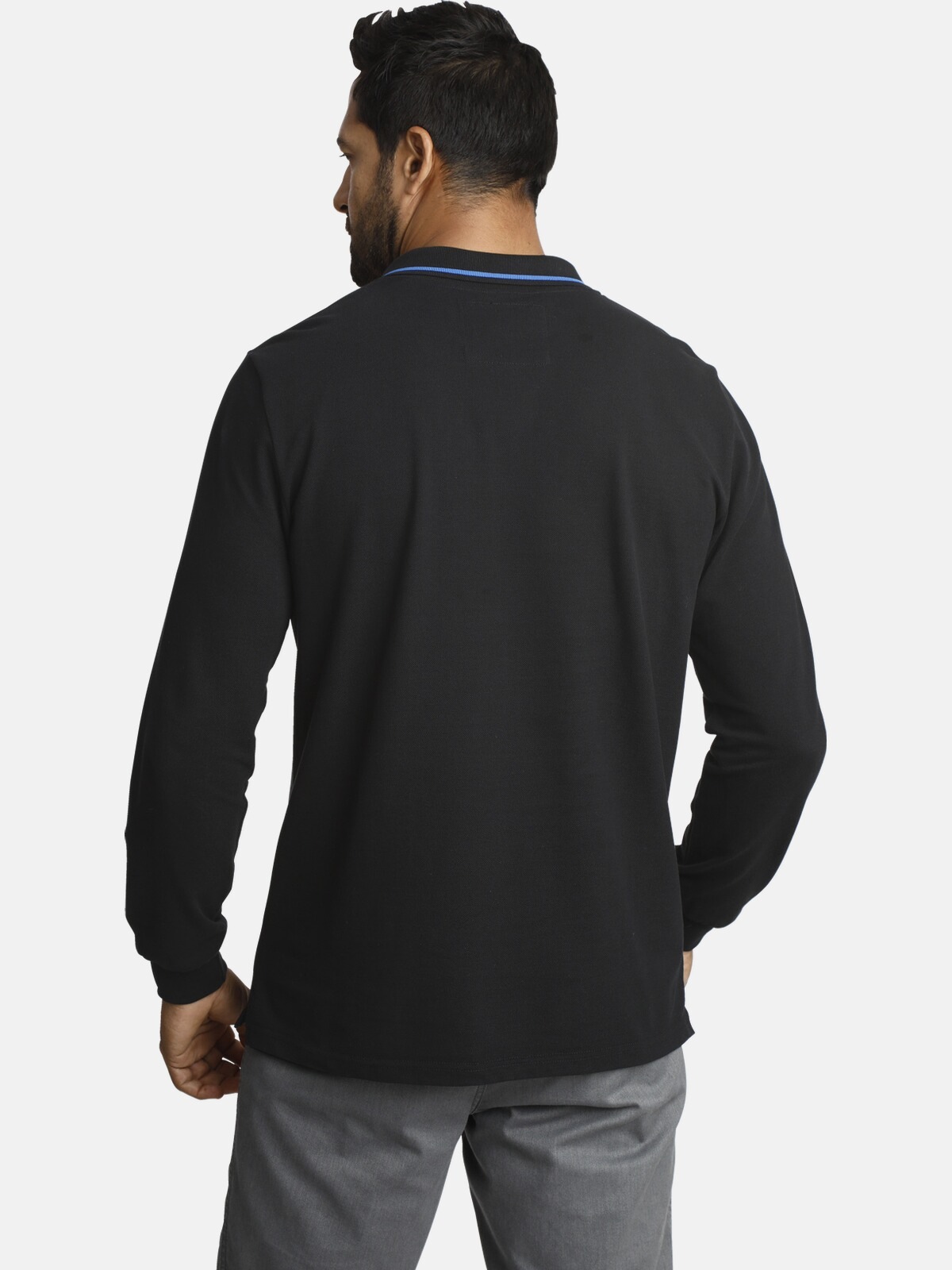 Jan Vanderstorm Langarm-Poloshirt »Langarm-Poloshirt ELLIS«