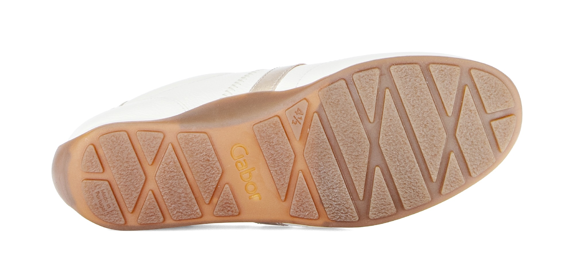 Gabor Sneaker  , Freizeitschuh, Halbschuh, Schnürschuh mit Kontrastbesatz, G-Weite