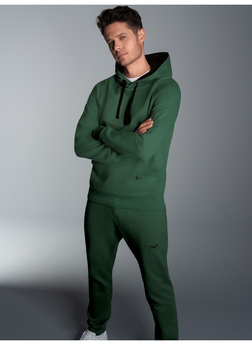 Thumbnail - Trigema Jogginganzug "TRIGEMA Jogginganzug aus Biobaumwolle" 1 Stk. tlg.