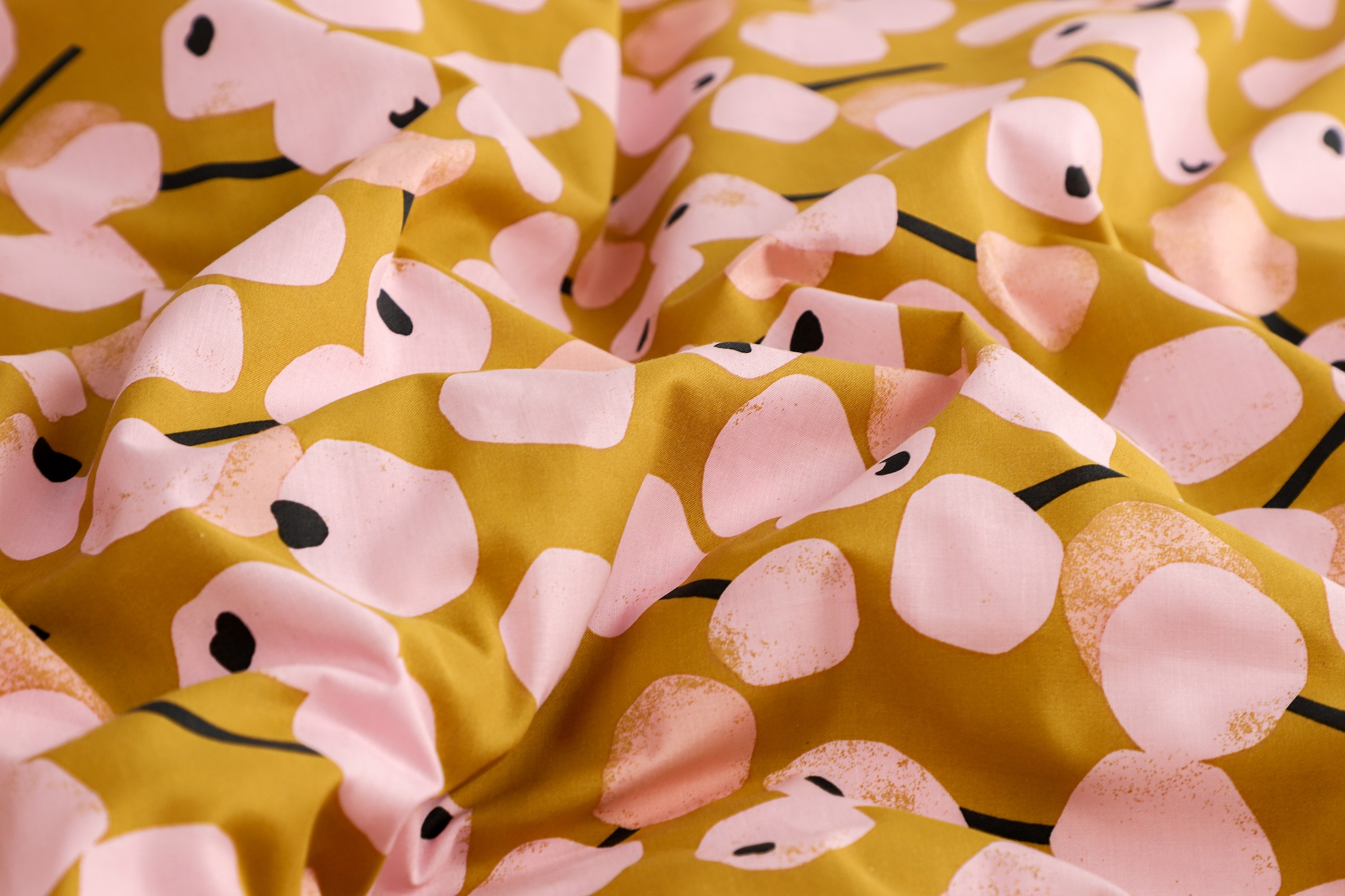 SCHÖNER WOHNEN-Kollektion Wendebettwäsche »Juicy« 2 Renforcè-Bettwäsche aus 100% reiner Baumwolle