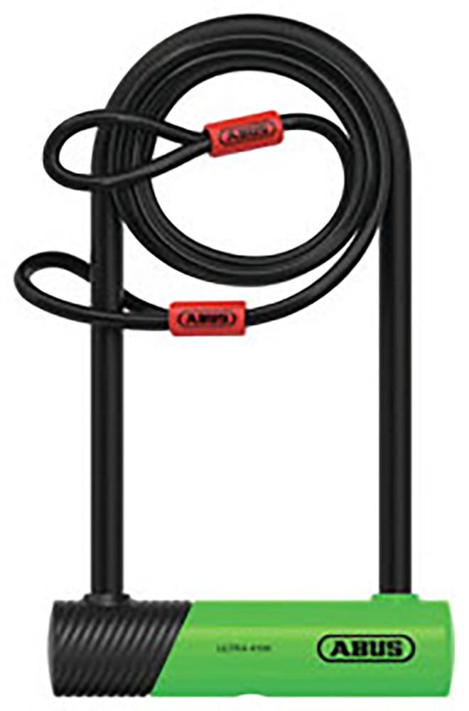 ABUS Bügelschloss »Ultra 410K/170HB230 GN SH34 + Cobra 10/120«