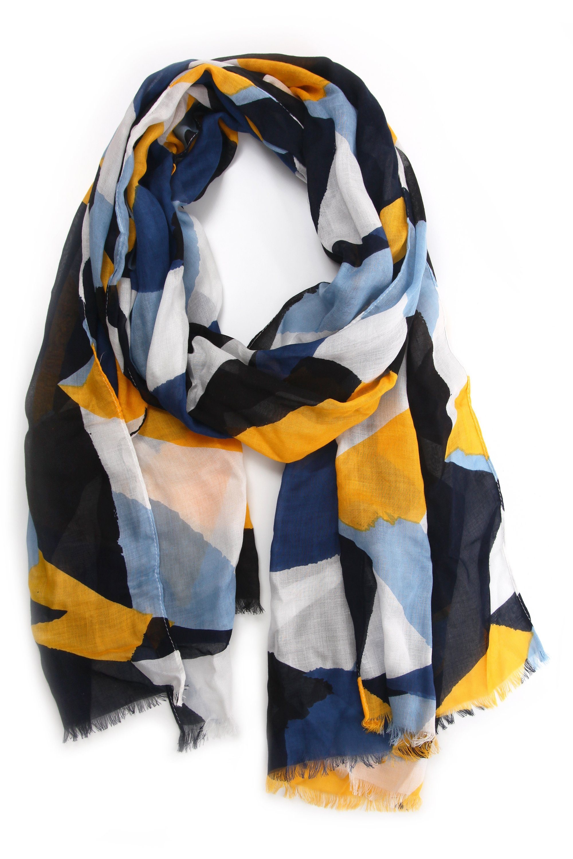 COLLEZIONE ALESSANDRO Modeschal "Geo" 1 Stk. tlg. mit tollen Farben und For günstig online kaufen