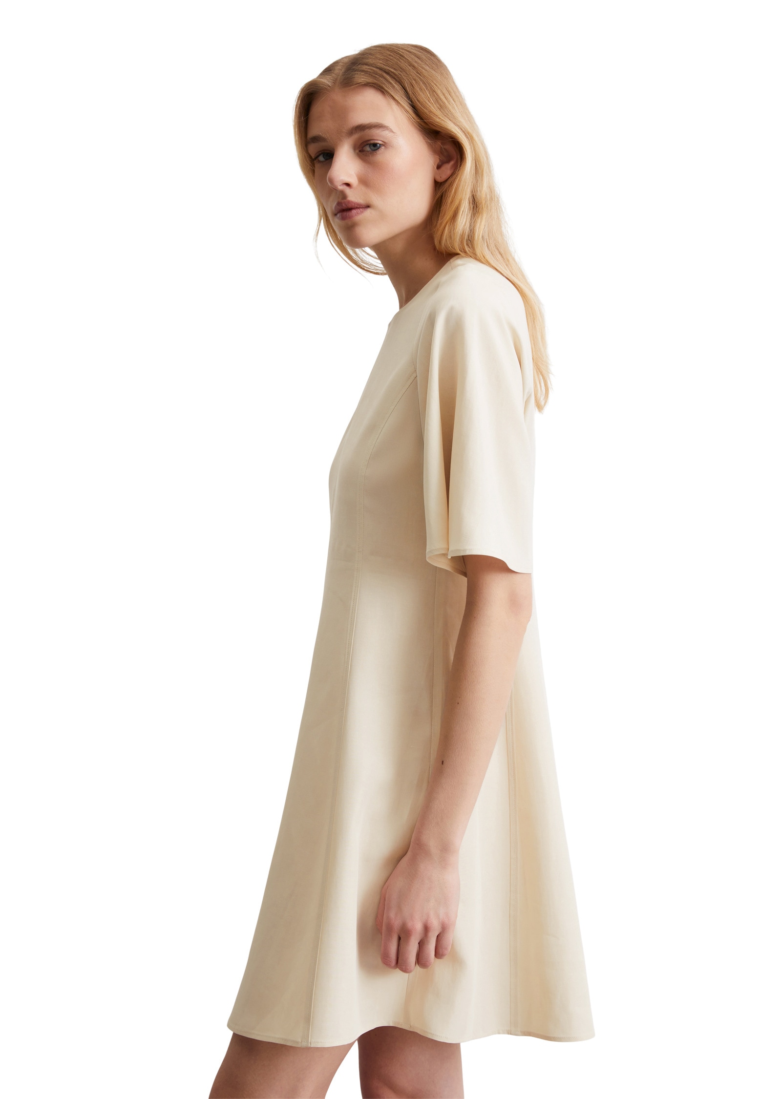 Marc O'Polo Midikleid »aus TENCEL™ Lyocell-Leinen-Mix«