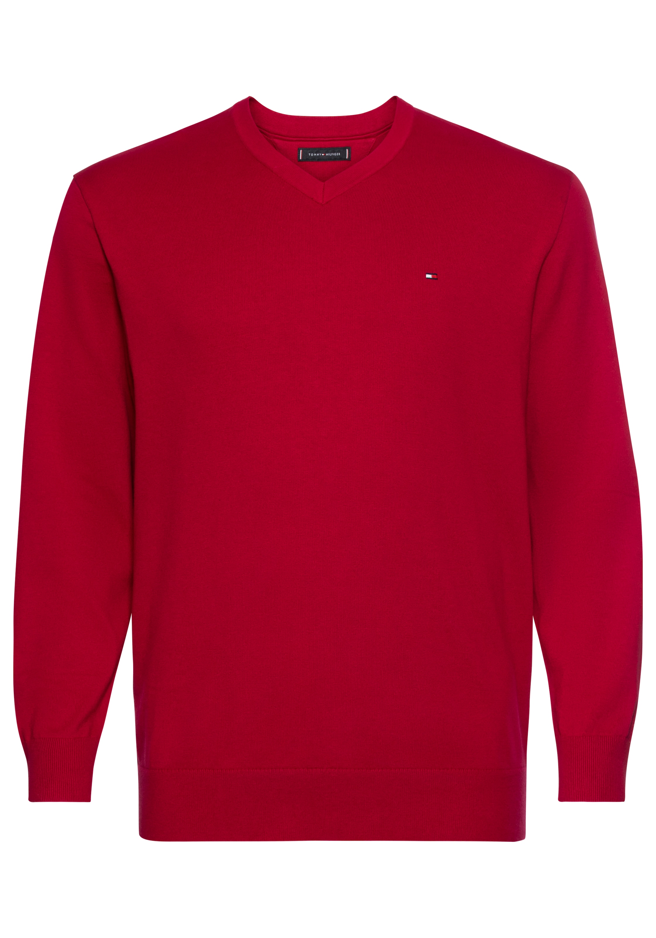 V-Ausschnitt-Pullover »BT-CLASSIC COTTON V NECK-B«