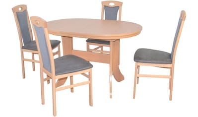 Essgruppe »5tlg. Tischgruppe«, (Spar-Set, 5 tlg., 5tlg. Tischgruppe)