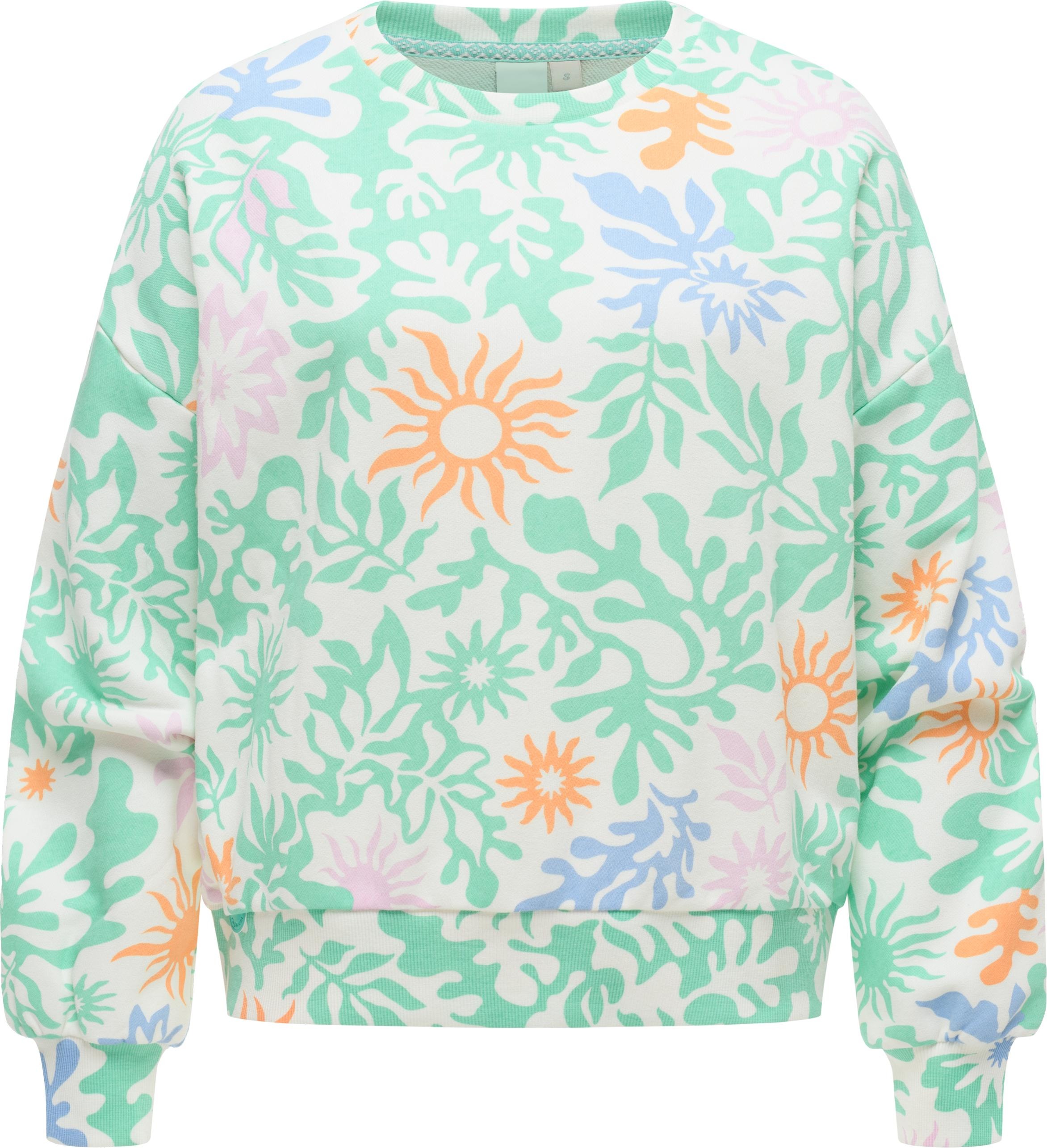 Ragwear Sweater "Wuss Print", lässiges oversized Damen Sweatshirt mit Allov günstig online kaufen