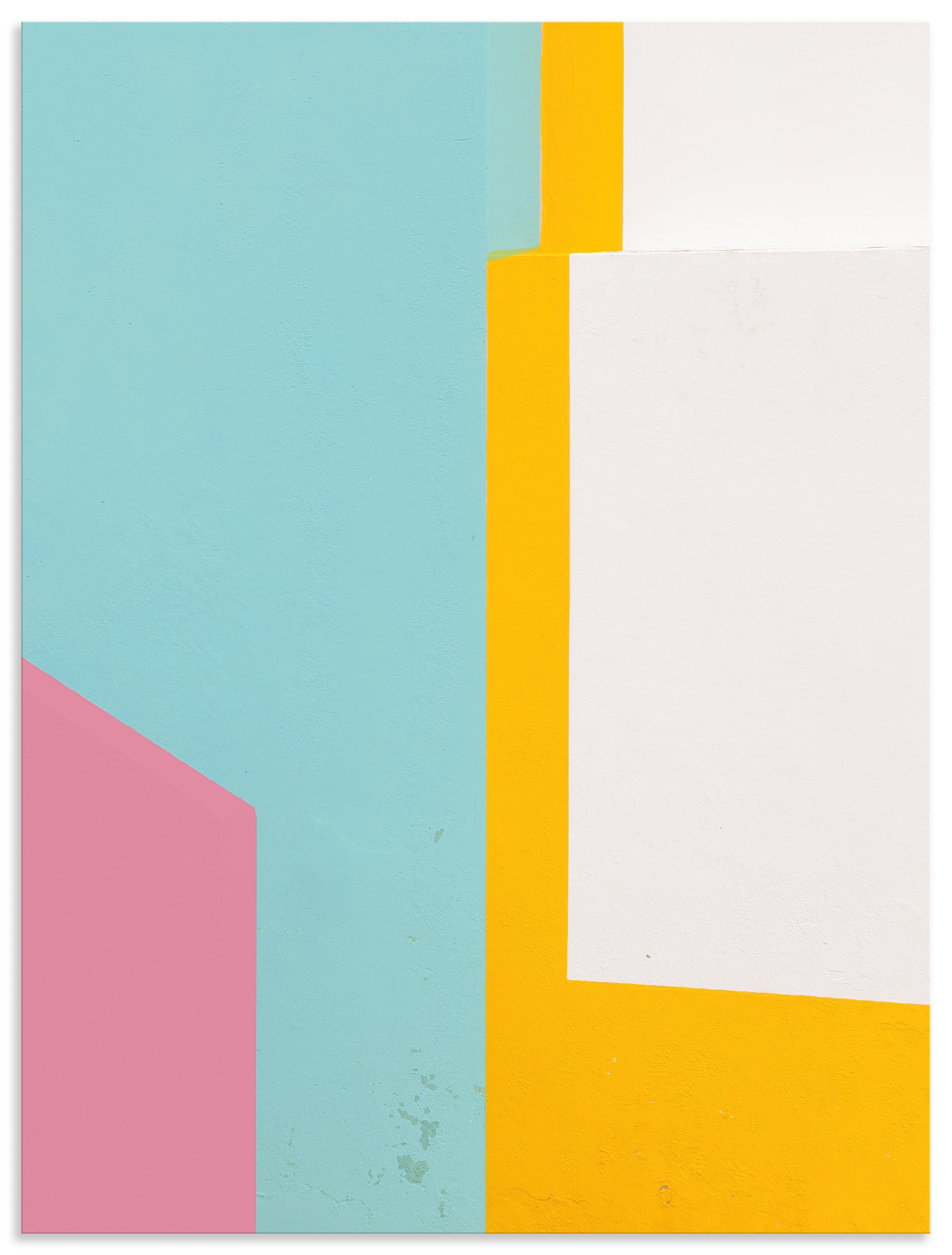 Wandbild ARTLAND "pinky wall", farbe bild(er): weiß, B:60cm H:80cm, Alu Dibond, Bilder, als Alubild, Leinwandbild, Poster, Wandaufkleber in verschied. Größen