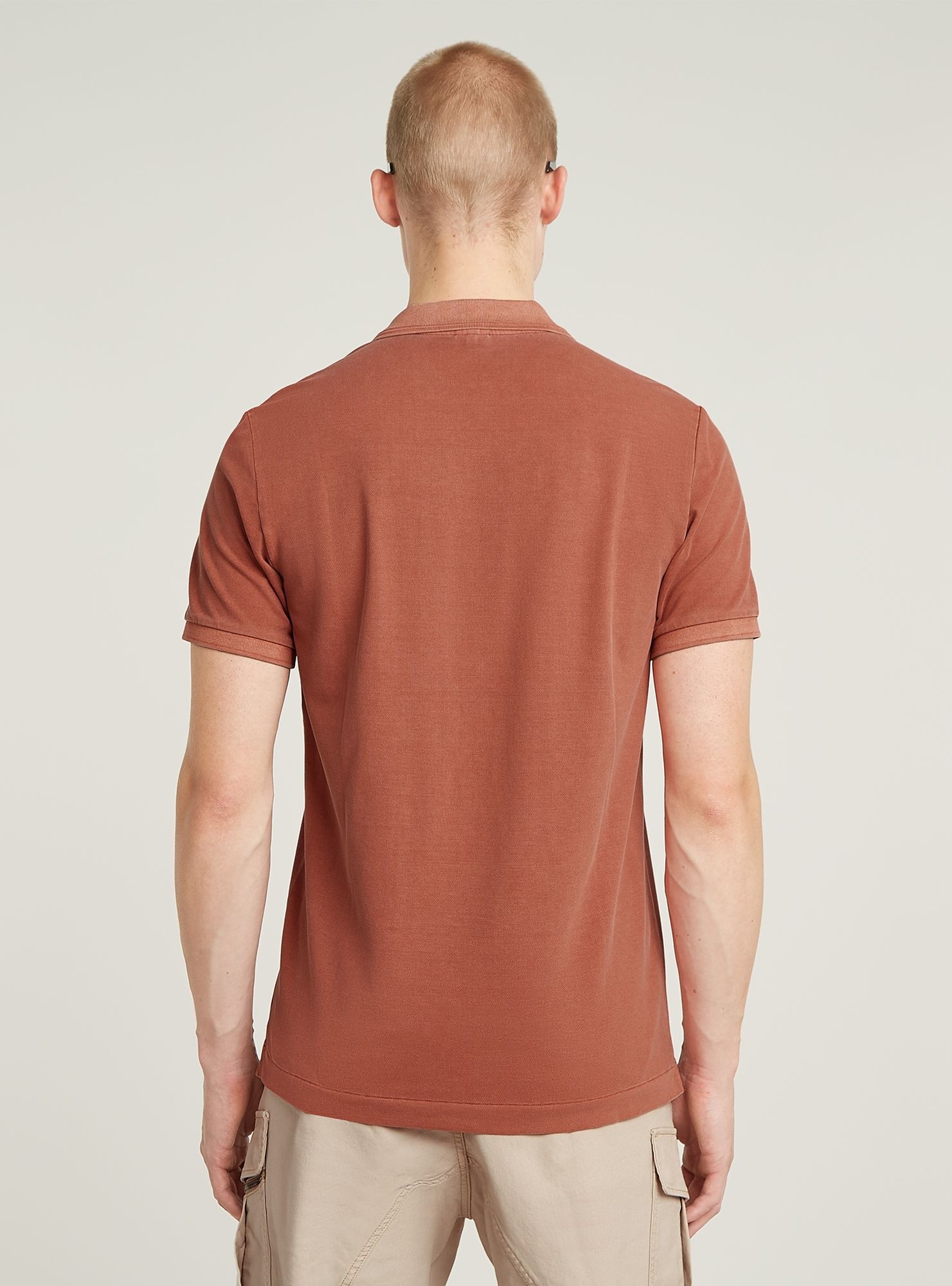 G-STAR Poloshirt "Kurzärmliges Poloshirt Dunda Overdyed Slim" günstig online kaufen