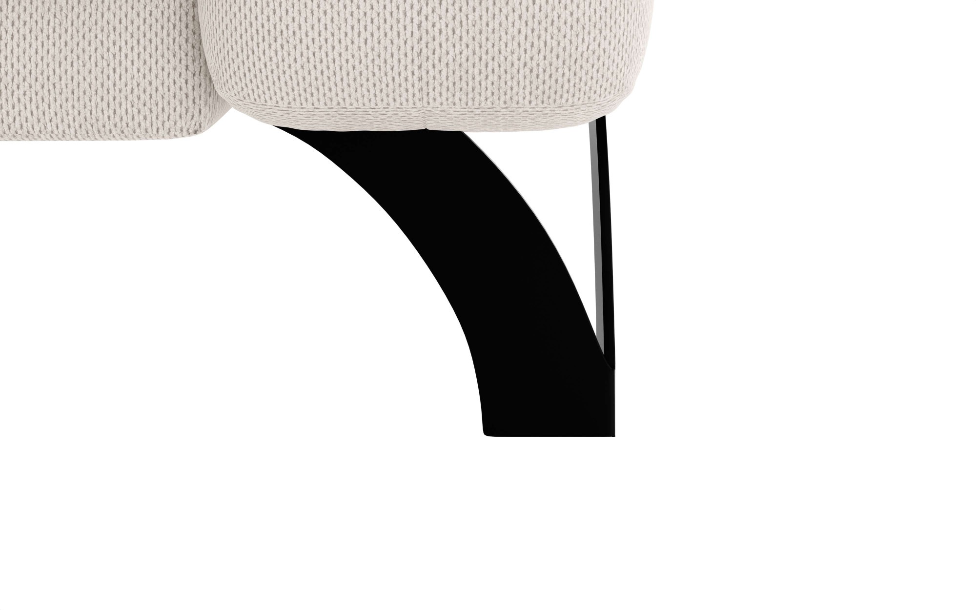 INOSIGN Ecksofa »FAIRVIEW mit verstellbaren Rückenlehne, Maße B/T/H: 234/174/93 cm«, L-Form mit Wellenunterfederung, Recamiere beidseitig montierbar