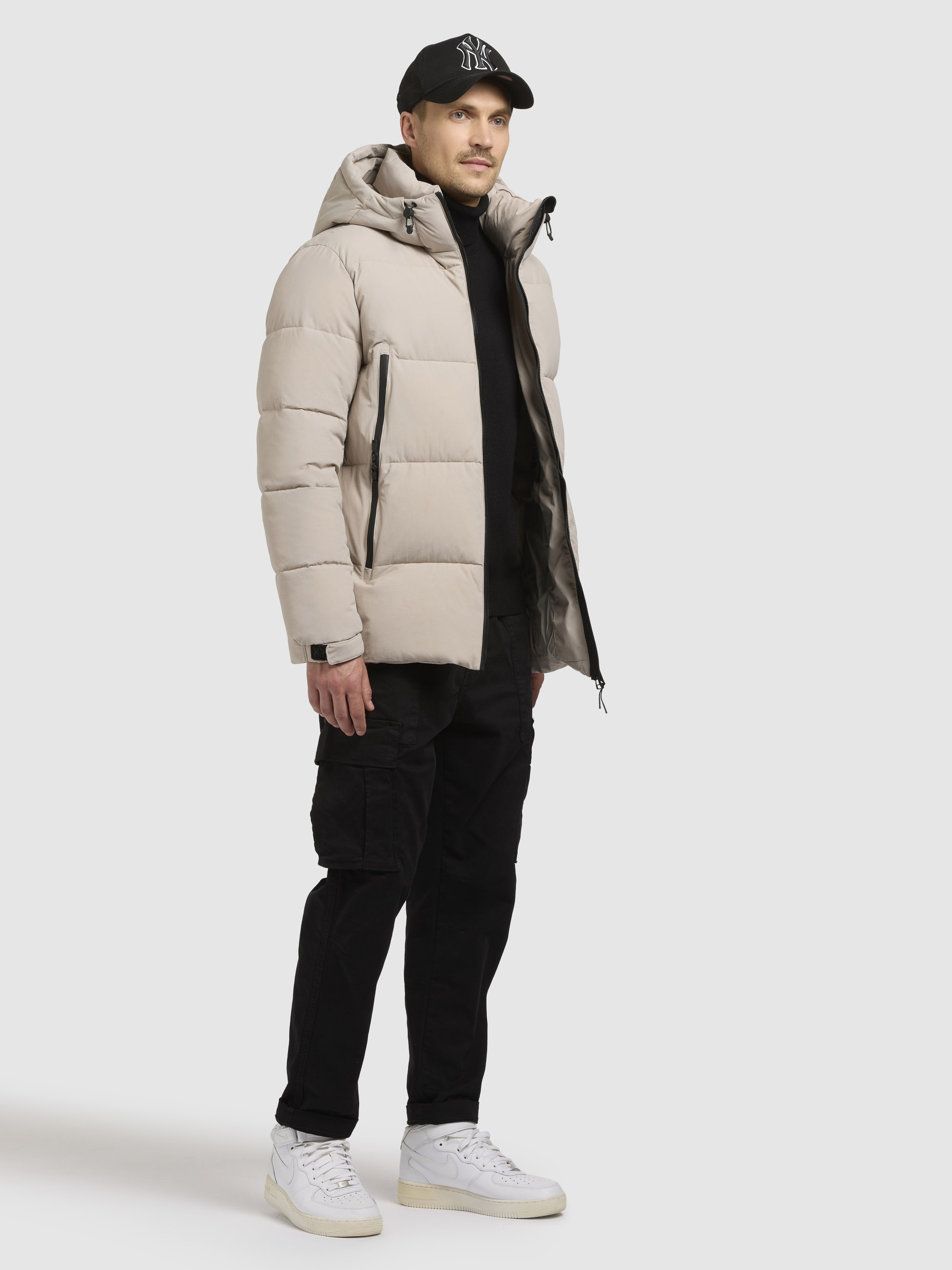 khujo Steppjacke »ROAN«, mit Kapuze