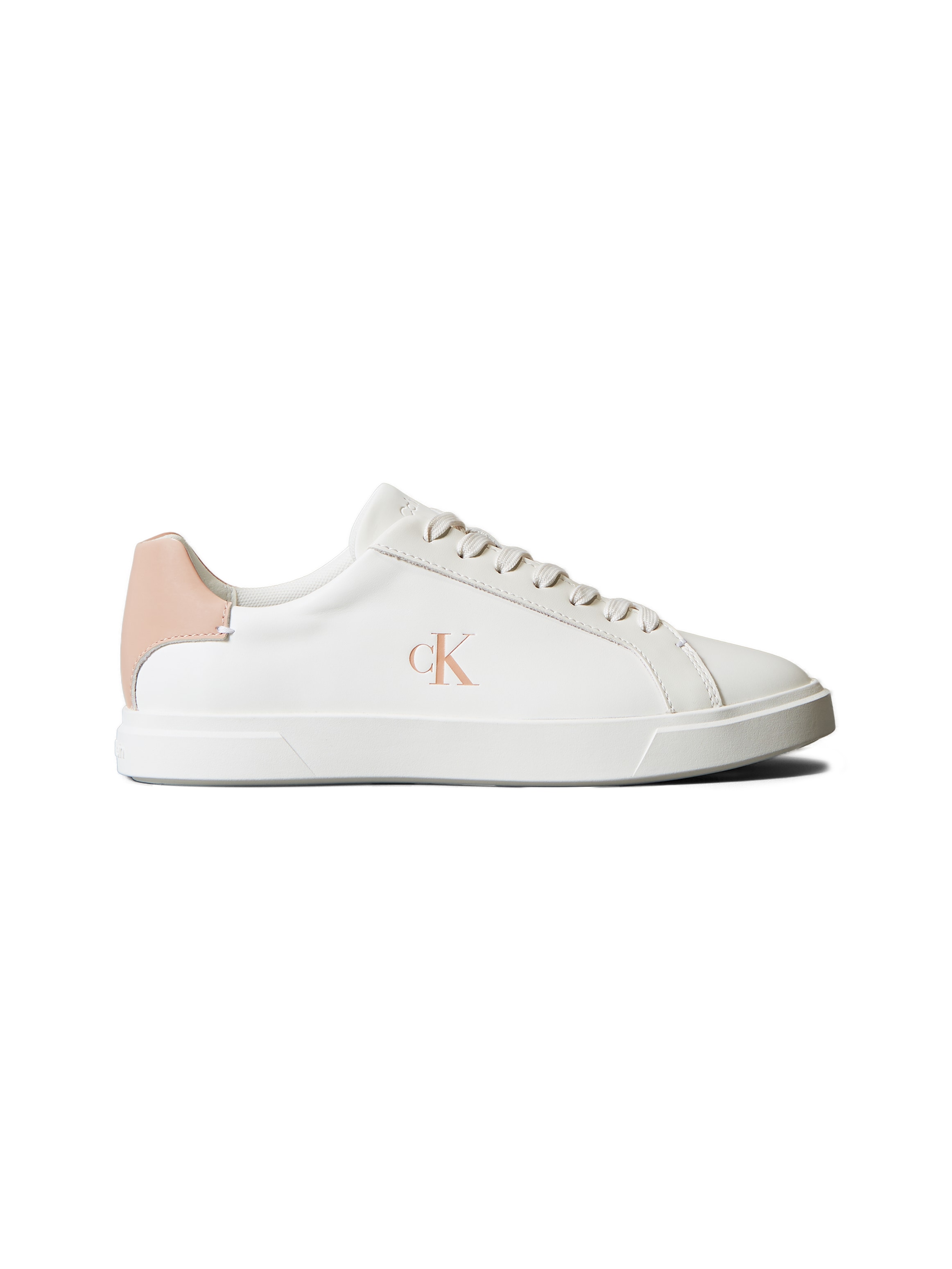 Calvin Klein Sneaker »LOW PRO CUPS LTH MG«, Schnürschuh, Halbschuh, Freizeitschuh mit seitlichem CK-Logo
