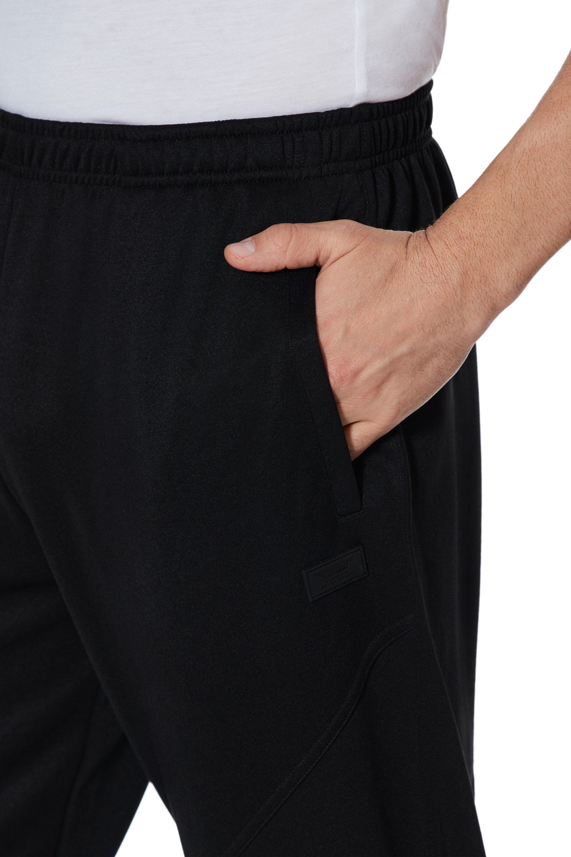HERO by John Medoox Sporthose »Poly/BW Hero by John Medoox Sporthose«, Tapered Fit Casual Funktionsstoff für Herren