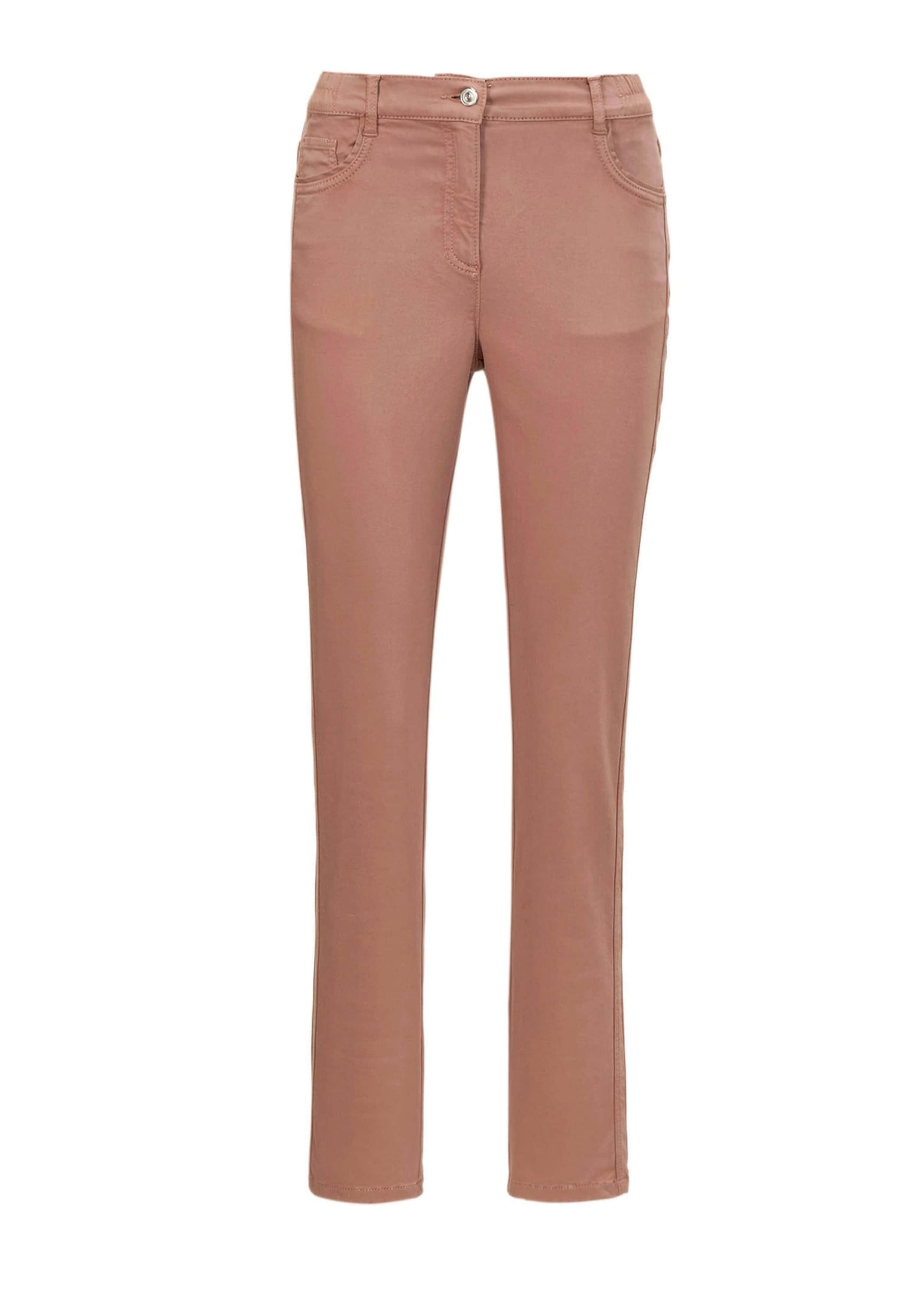 Goldner 2-in-1-Hose "Hose Carla In Jeanstypischer Form Und Trendstarker Farbe" Ohne