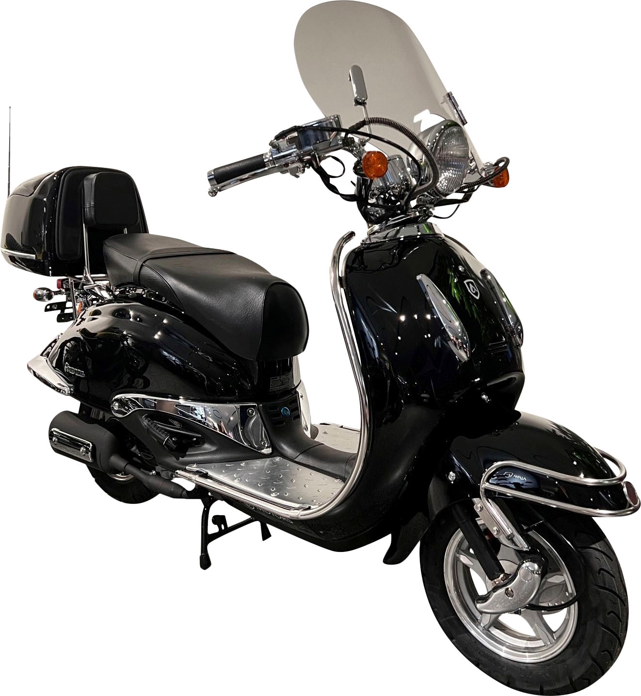 Alpha Motors Mofaroller "Firenze Limited", 50 cm³, 25 km/h, Euro 5, 2,72 PS, im Retro-Look