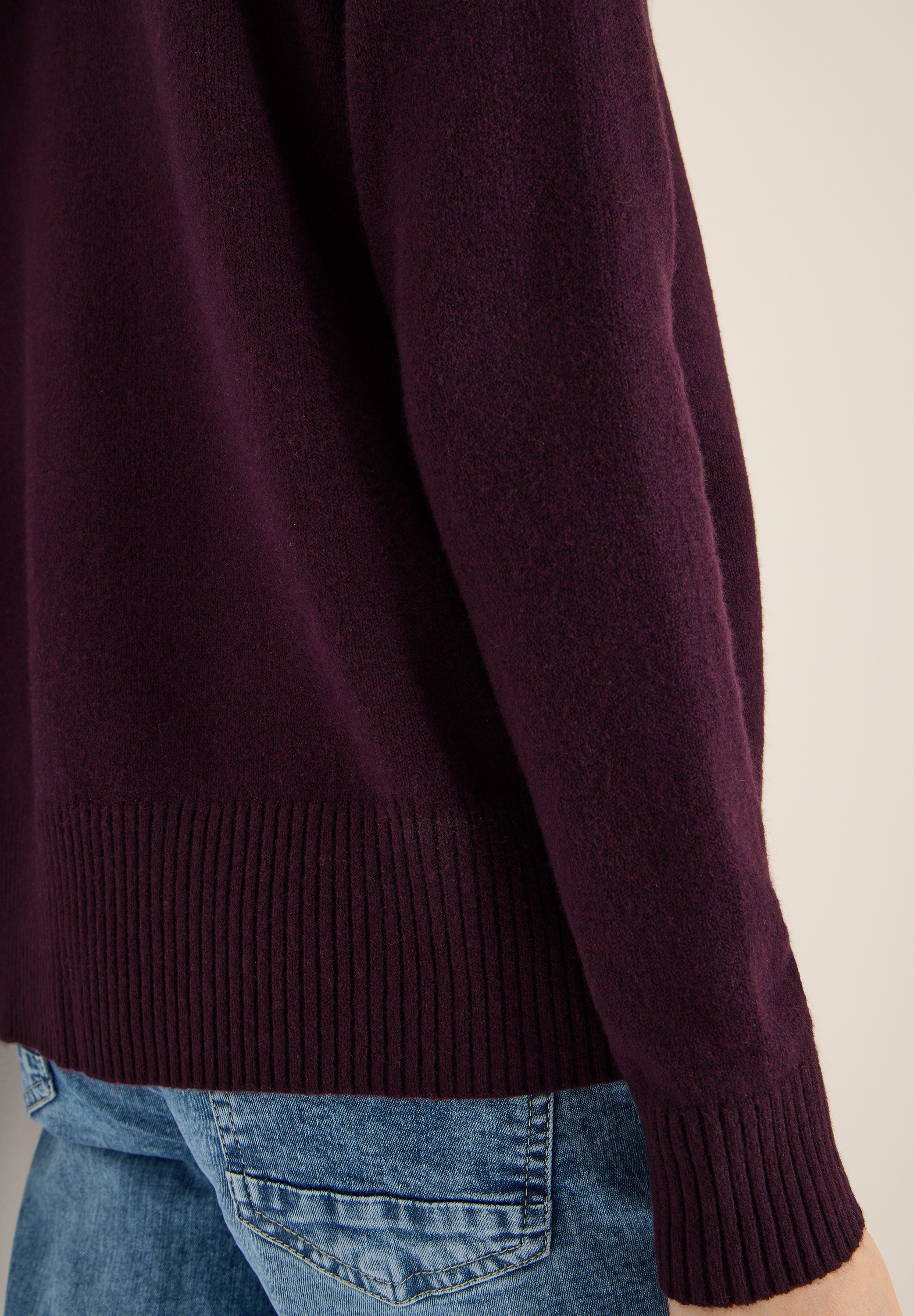Cecil Stehkragenpullover mit Turtelneck-Stehkragen