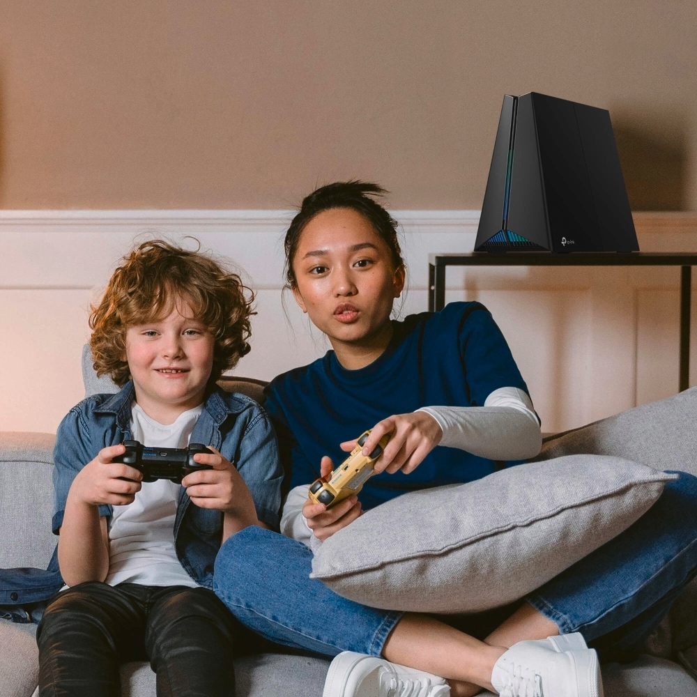 TP-Link WLAN-Router »Archer GXE75 AXE5400 Tri-Band Wi-Fi 6E Gaming Router«