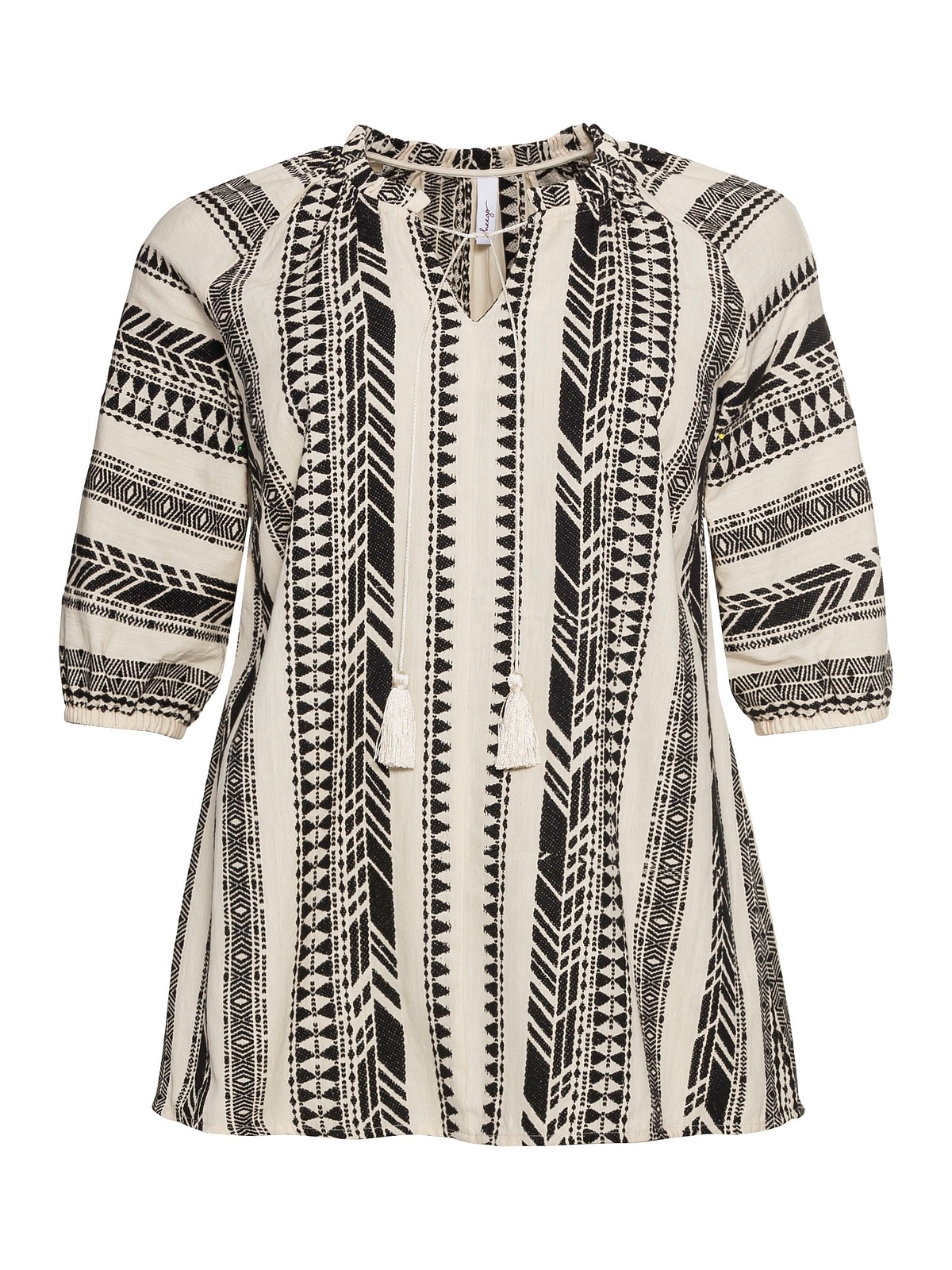 Sheego Tunika »Tunika«, mit Jacquardmuster im Ethno-Design
