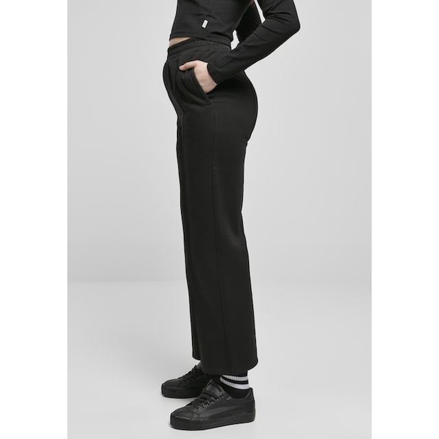 URBAN CLASSICS Stoffhose »Damen Ladies Straight Pin Tuck Sweat Pants«, (1  tlg.) für bestellen | BAUR