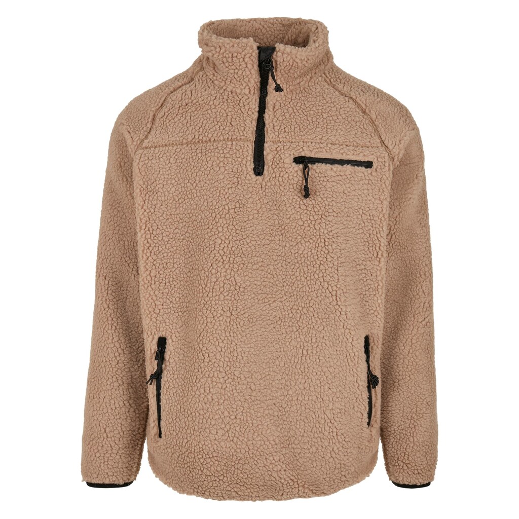 Brandit Sweatjacke »Herren Teddyfleece Troyer«, (1 tlg.)