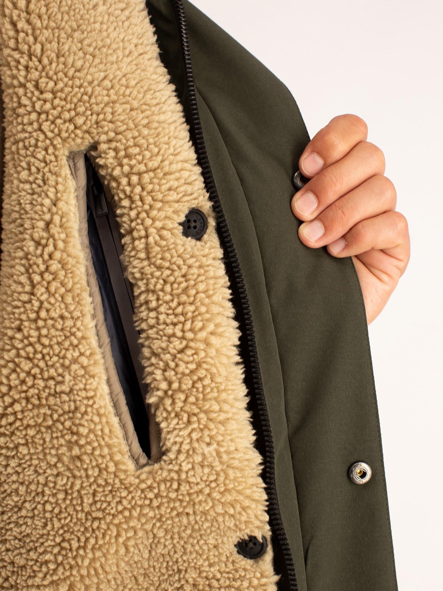 LERROS Parka »2in1 Jacke im Parka-Style, wind- und wasserabweisend« mit Kapuze
