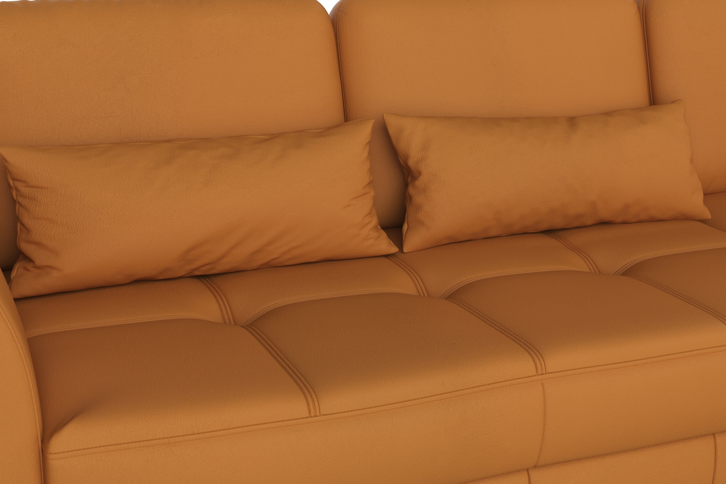 sit&more Ecksofa »Bendigo L-Form«, inklusive Sitztiefenverstellung, Bodenfreiheit 15 cm, 2 Fußfarben