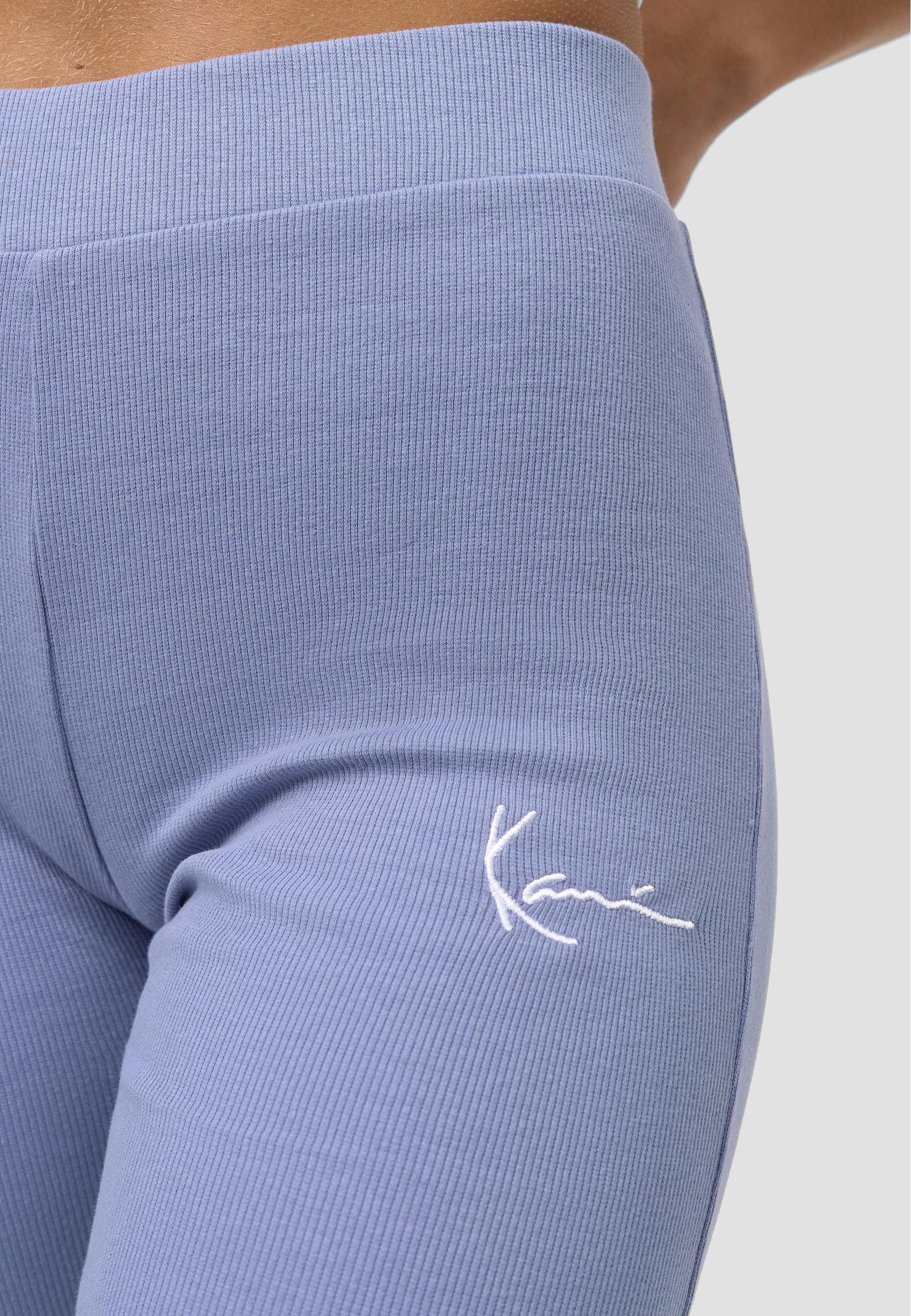 Karl Kani Leggings »Karl Kani Damen KW221-023-1 Small Signature Slit Rib Leggings«, (1 tlg.)