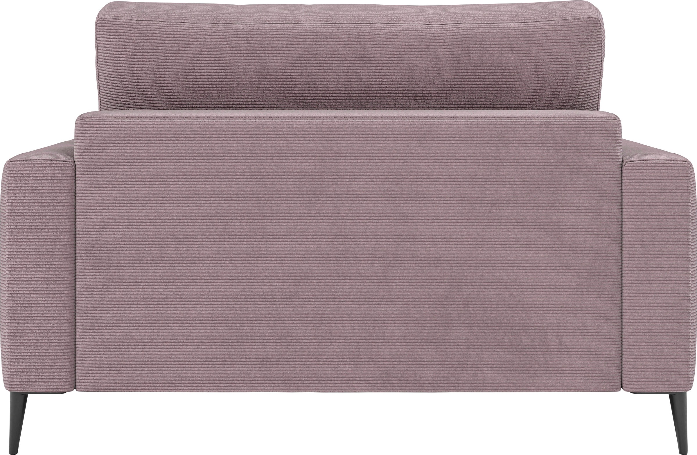 INOSIGN Chaiselongue »Downtown Loungemöbel zum Relaxen, B/T/H: 132/170/84 cm«, auch in Bouclé, Cord und Easy care - leicht mir Wasser zu reinigen
